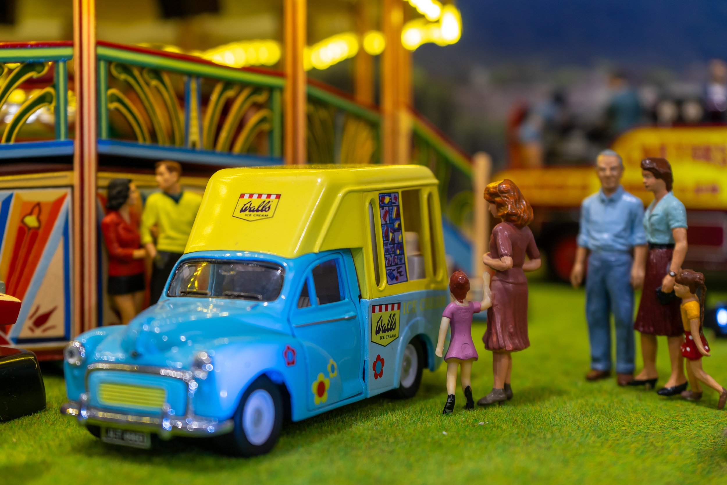 Model ice cream van – Hollycombe Mega Model Weekend – Food Event Photography by Sequoia Studios