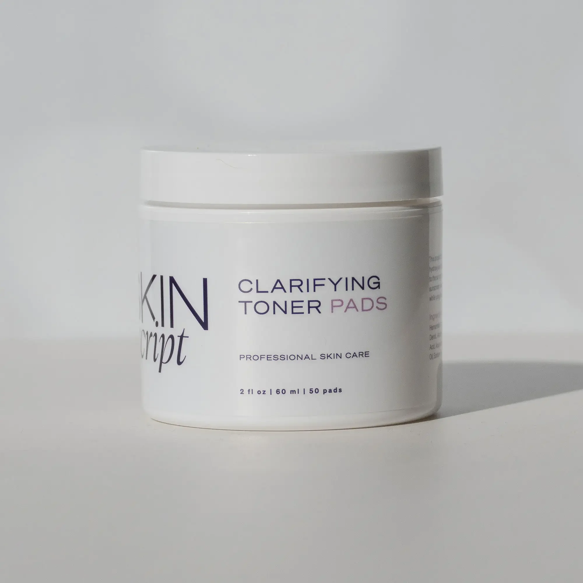 Skin Script Clarifying Toner Pads