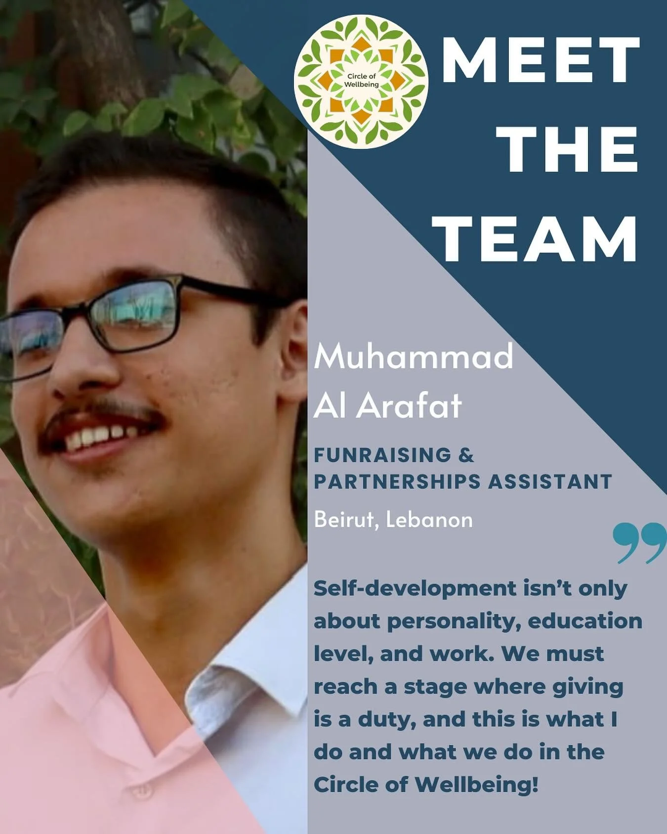 💫Meet Muhammad &ndash; Fundraising and Partnership Assistant

From researching potential donors and partners to drafting proposals and grant applications, Muhammad plays a key part in what we do. He oversees donor communications and organizes fundra