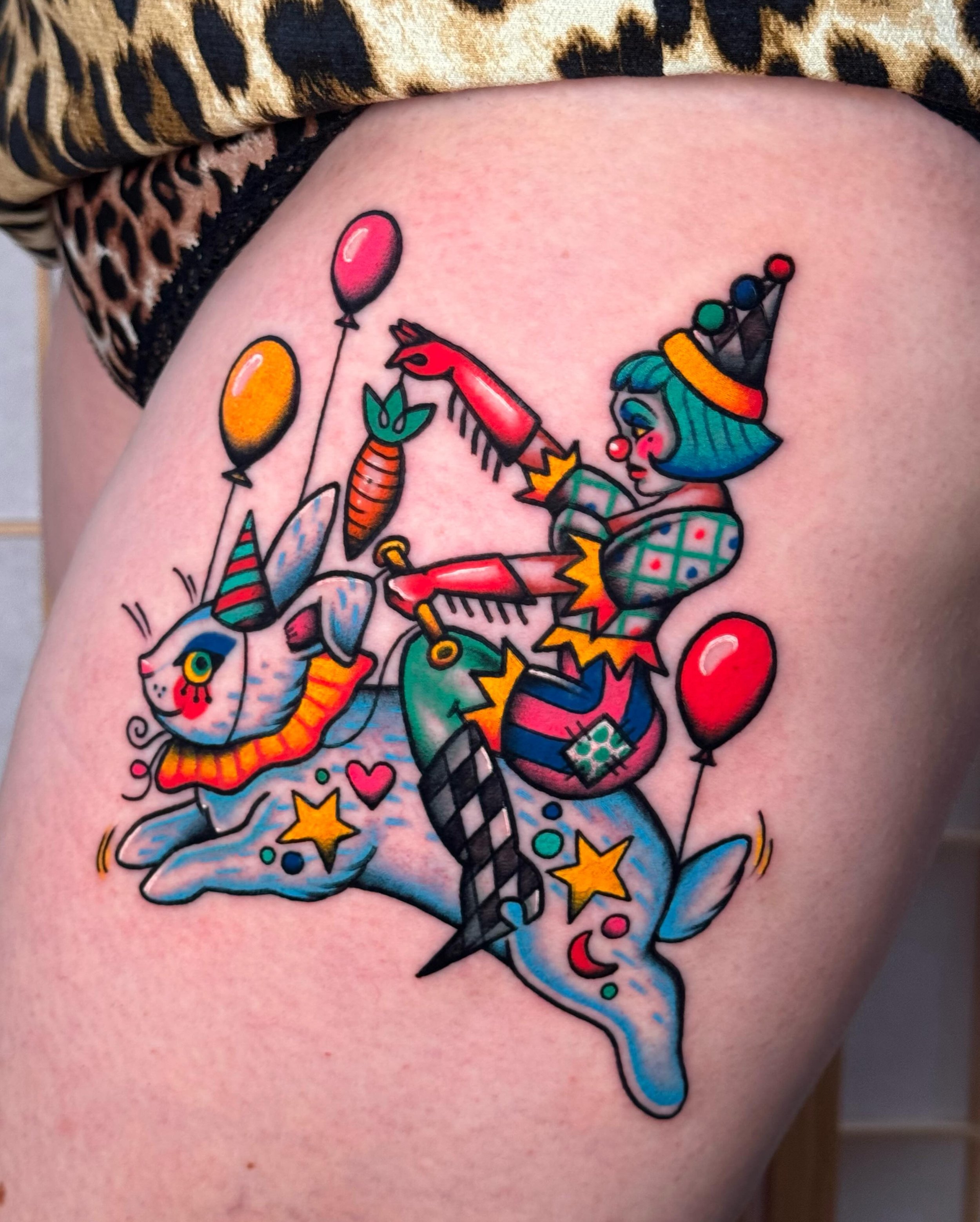 Intellectual Rodeo Clown no.1 for fabulous pin up diva 
@ms.akw 🐇🤡💝✨ you&rsquo;ll have to stay tuned for part two of this fabulous gemini pair of clown babes!

Thanks so much for letting my live my fantasy, Anne ✨

CLOWN BABES ALWAYS ON OFFER PLEA