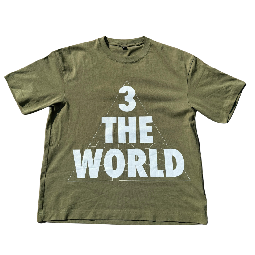 3 THE WORLD TEE