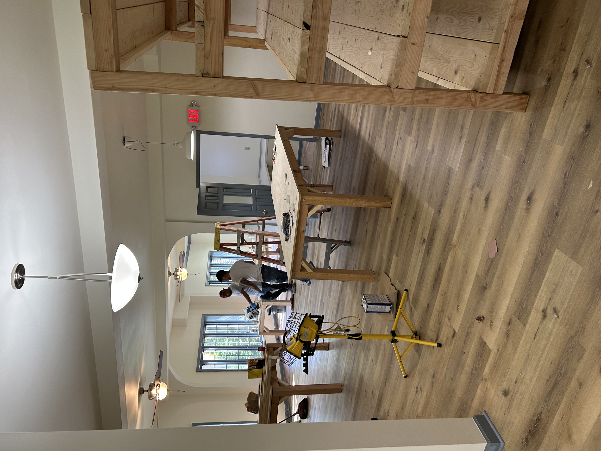 Floors are finished! Thanks to Smart Drywall LLC!
