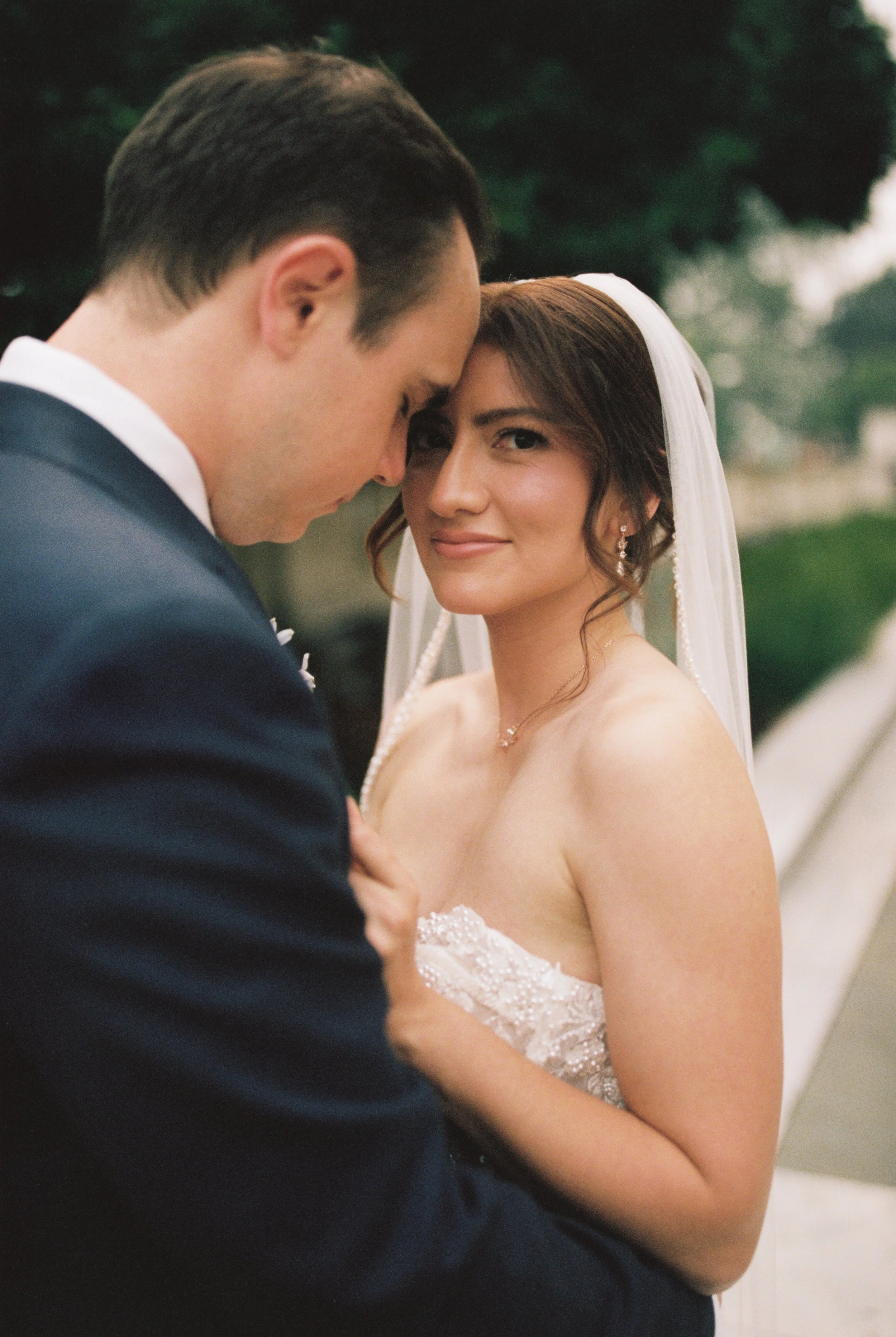 An intimate Ohio wedding filled with European charm, colorful florals, and beautifully personal details.