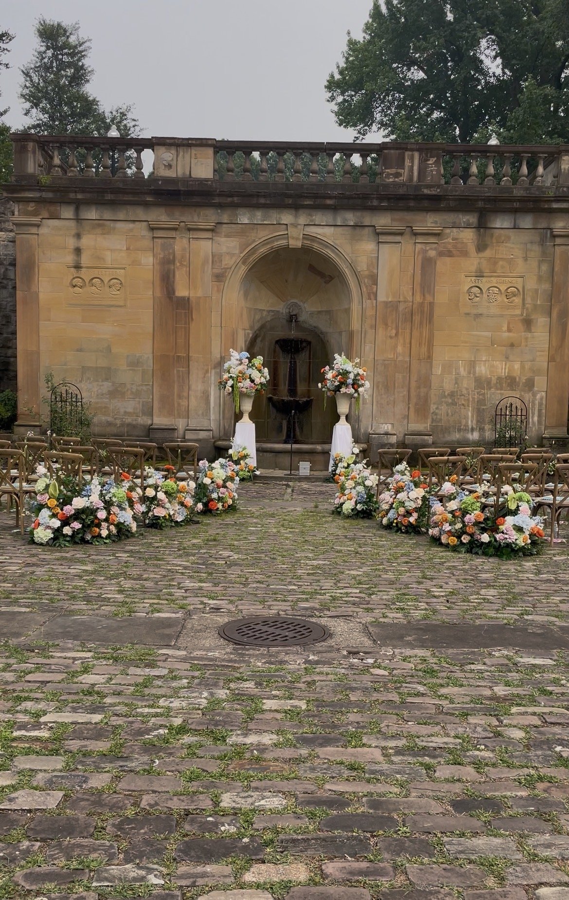 Floral Meadow Aisle marker wide shot .jpg