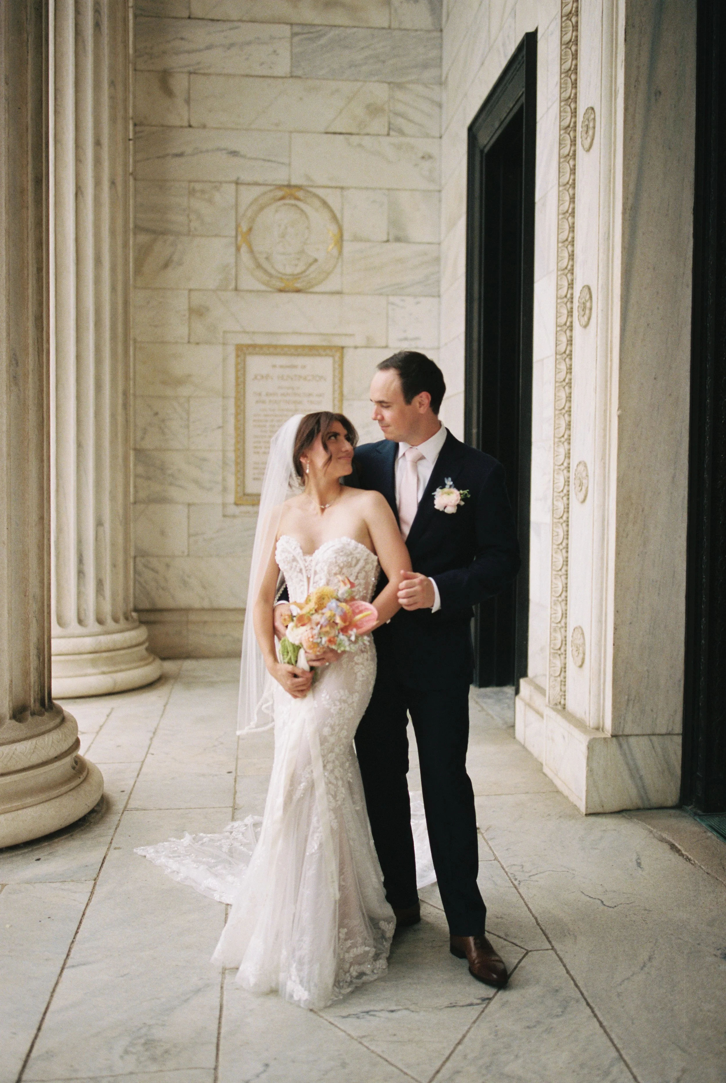 An intimate Ohio wedding filled with European charm, colorful florals, and beautifully personal details.