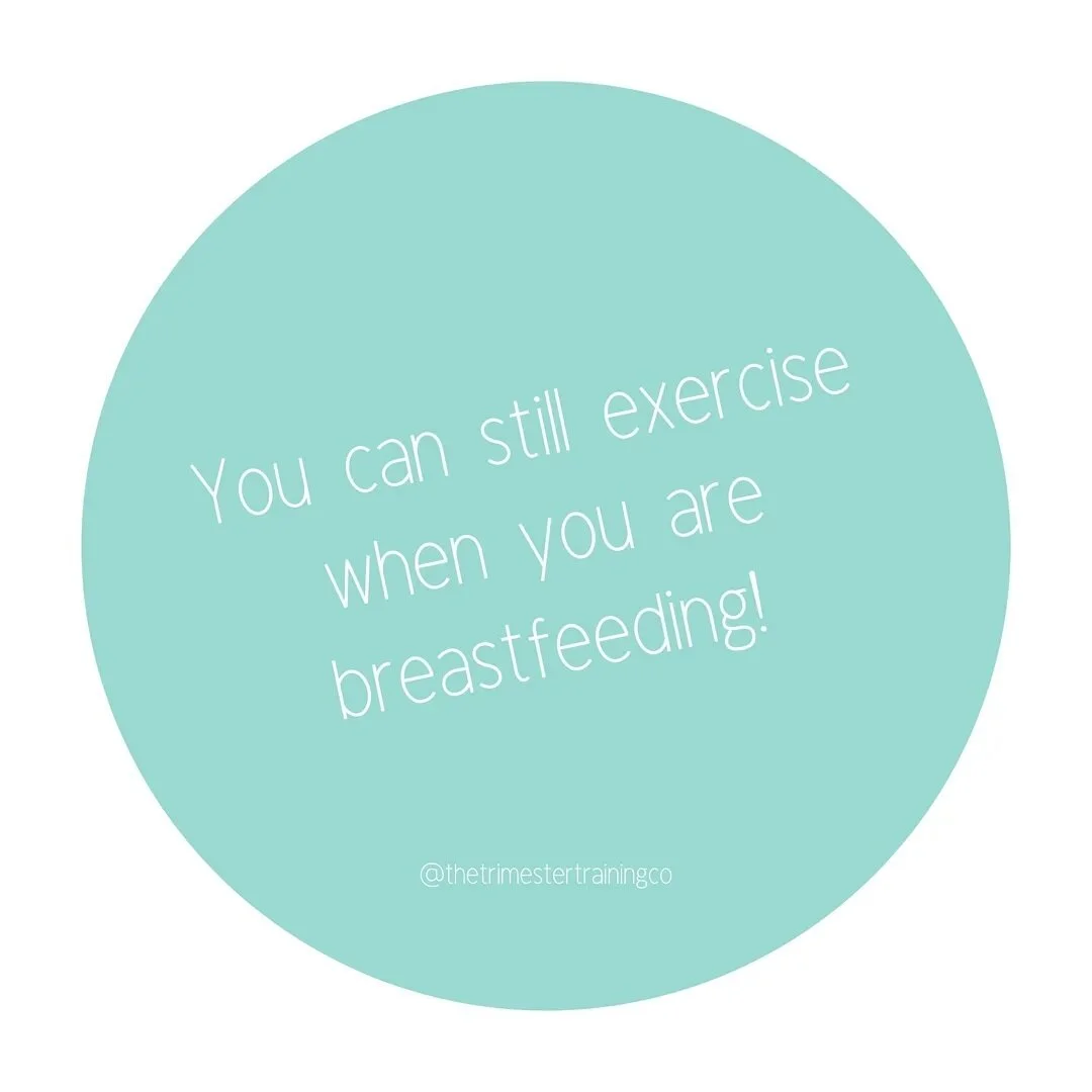 Breastfeeding is reported as a barrier to returning to exercise by many women. It is completely safe to exercise when breastfeeding and is recommended as soon as you are ready 💪

Did you hesitate to exercise when breastfeeding? I'd love to hear why 