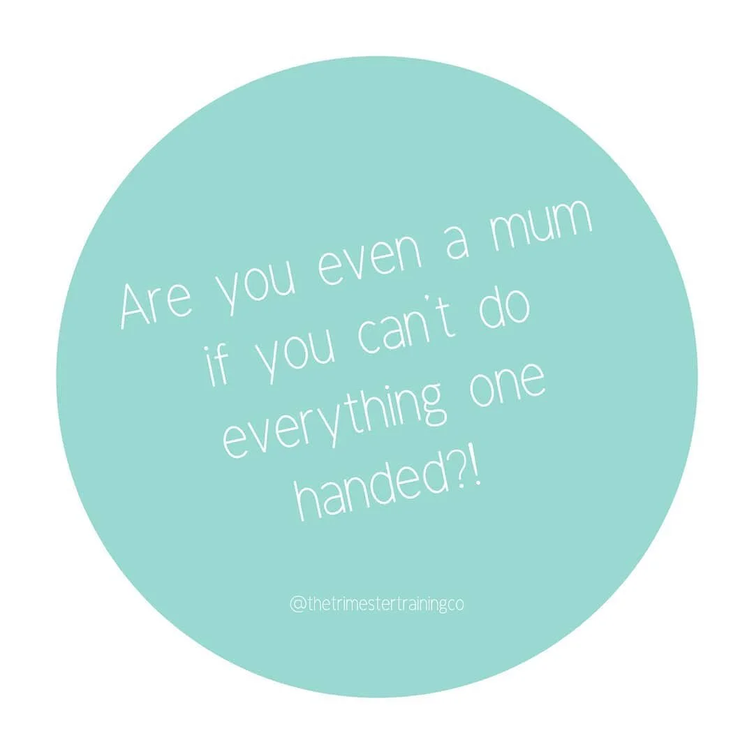 I had a friend ask me recently &quot;how do you do it!?&quot;. My response was &quot;with one hand&quot;. Having two under two is no joke! I can't leave the baby on the floor in fear of the toddler smothering him with love.

I have done pretty much e