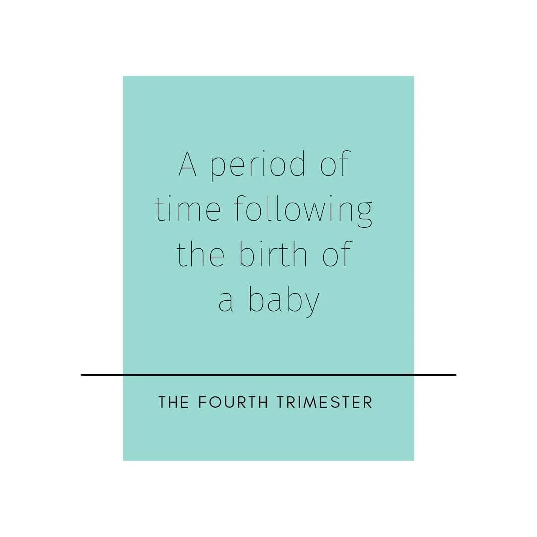 I define the Fourth Trimester as this 👆 but you will commonly see it as the first 12 weeks post partum where you and your baby experience great physical and emotional changes. I believe this change never ends, which is why I also believe exercise ne