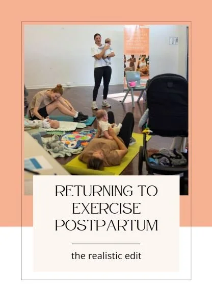 return to exercise guide