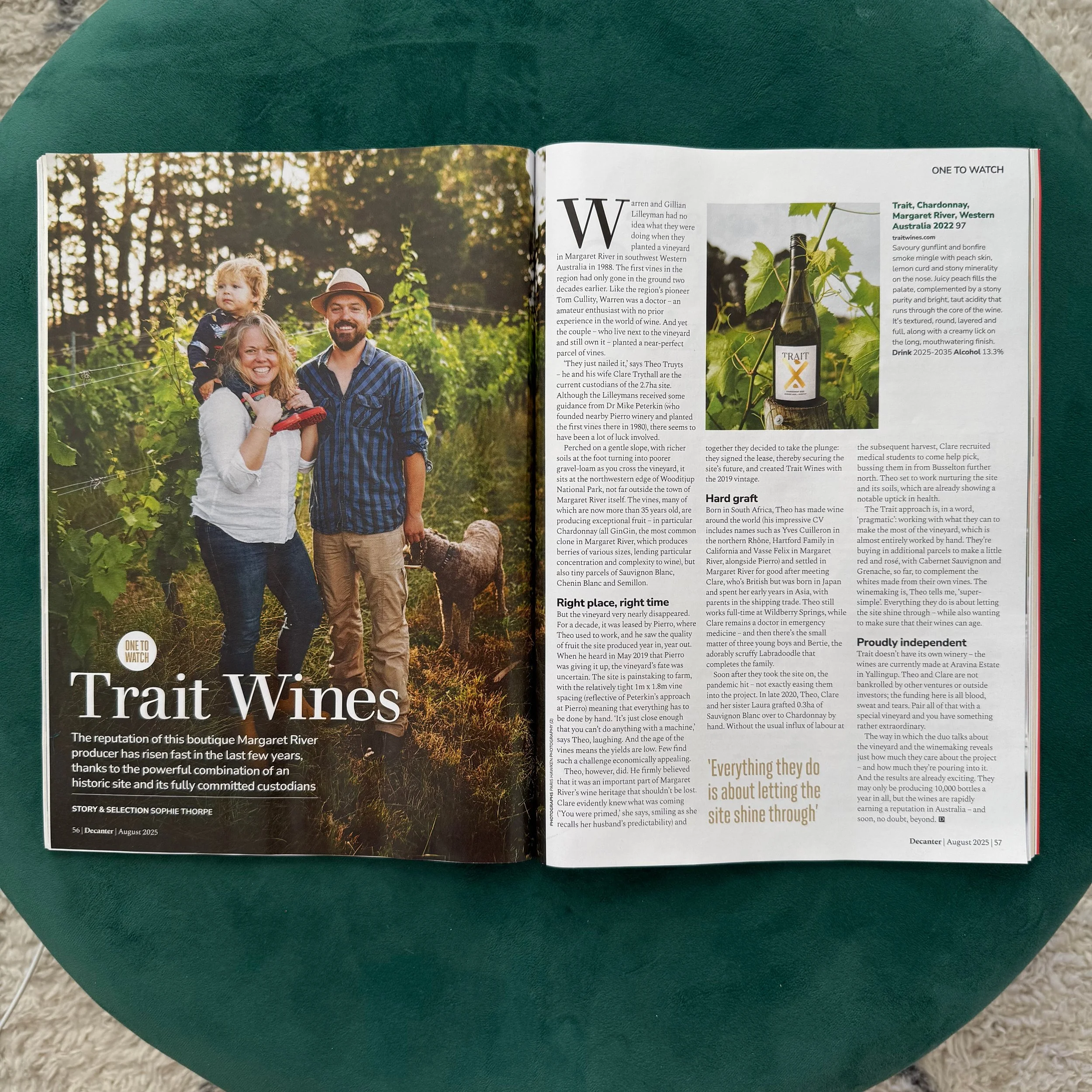 One to watch: Trait Wines