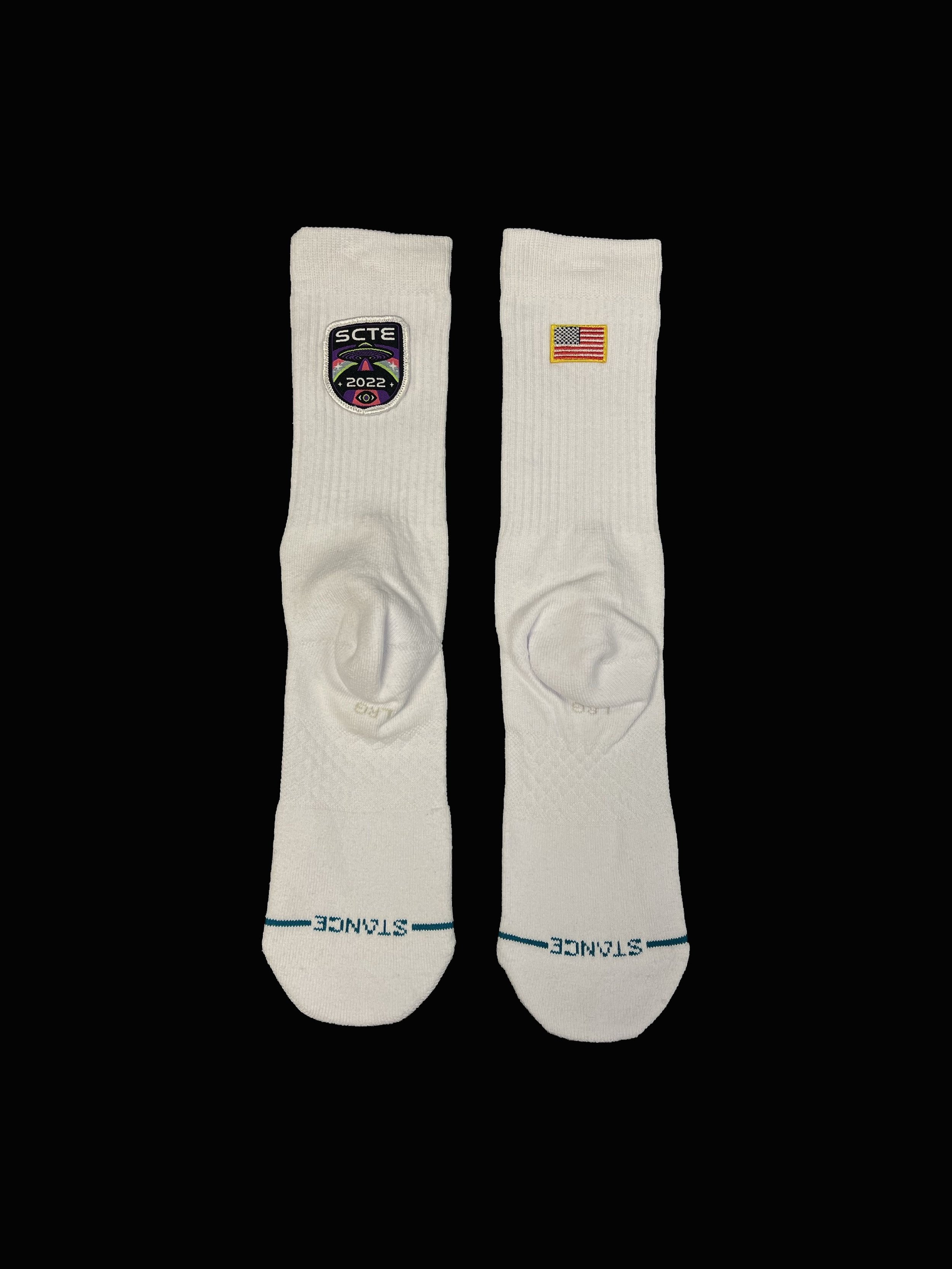SCTE 2022 Socks - White