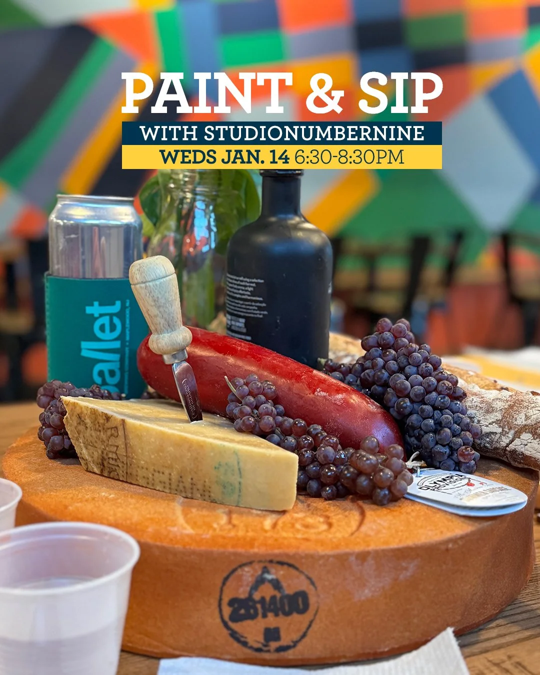Paint &amp; Sip at Pallet