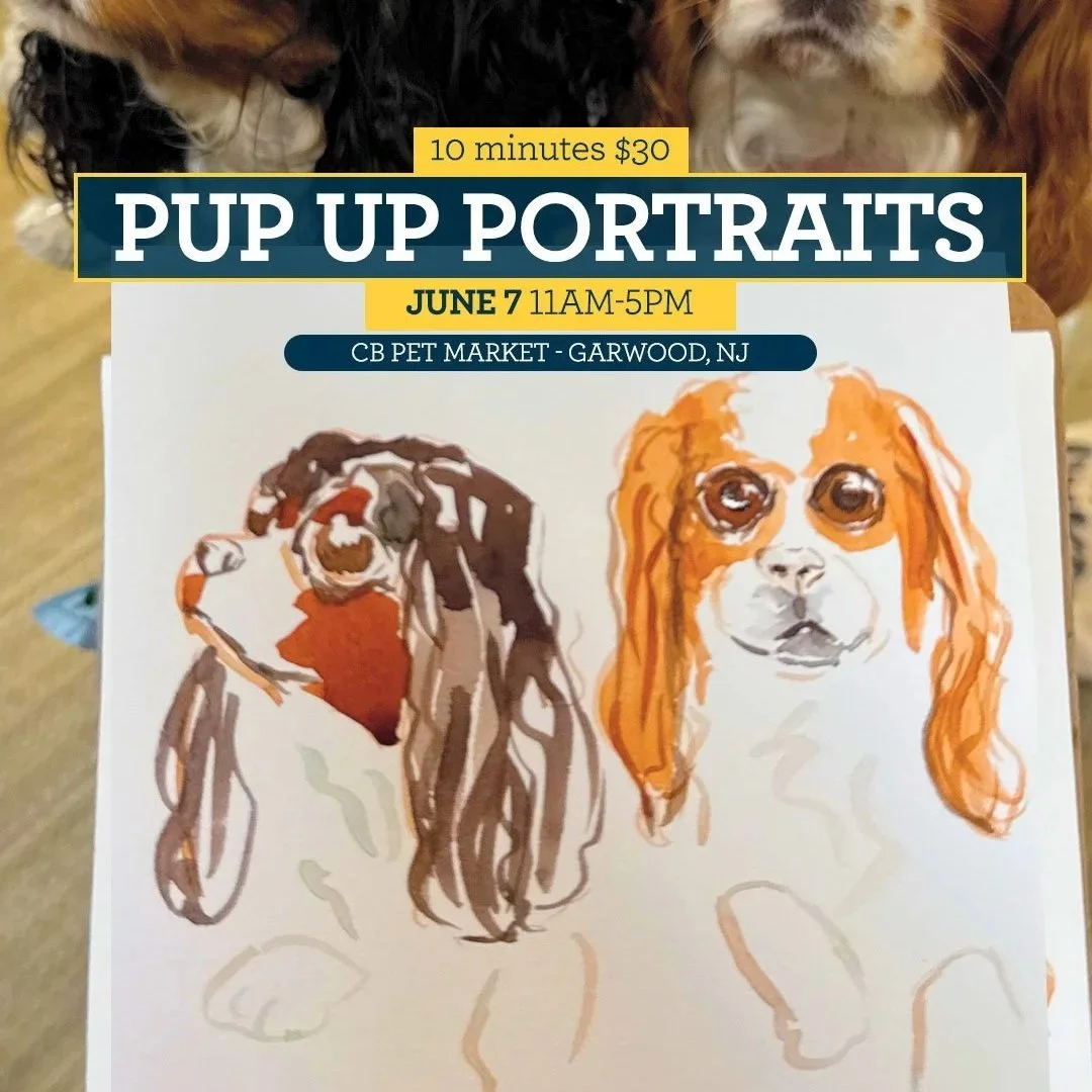 PUP Up Portraits at CB Pet Market