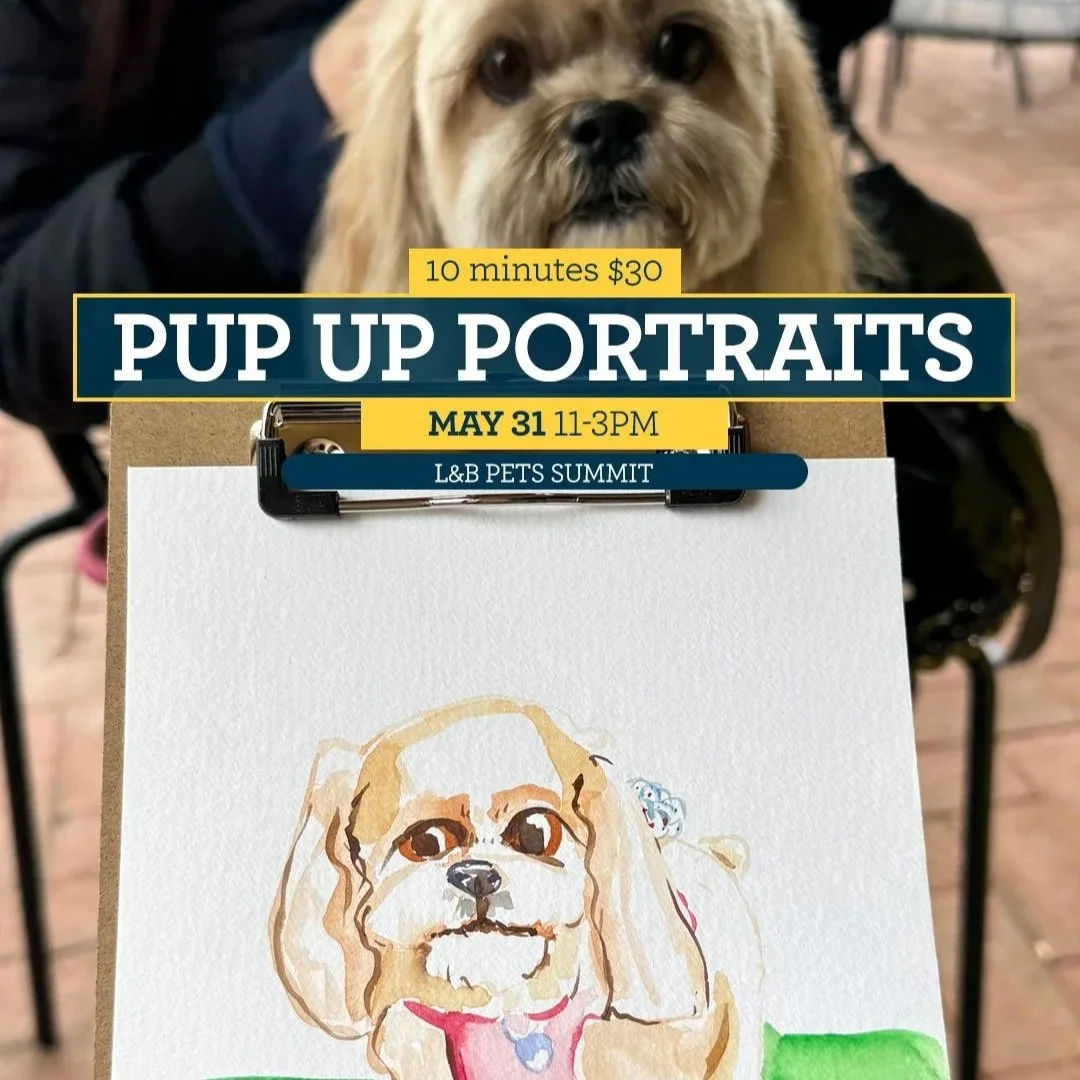 Pup Up Portraits at L&amp;B Healthy Pet Market - Summit 