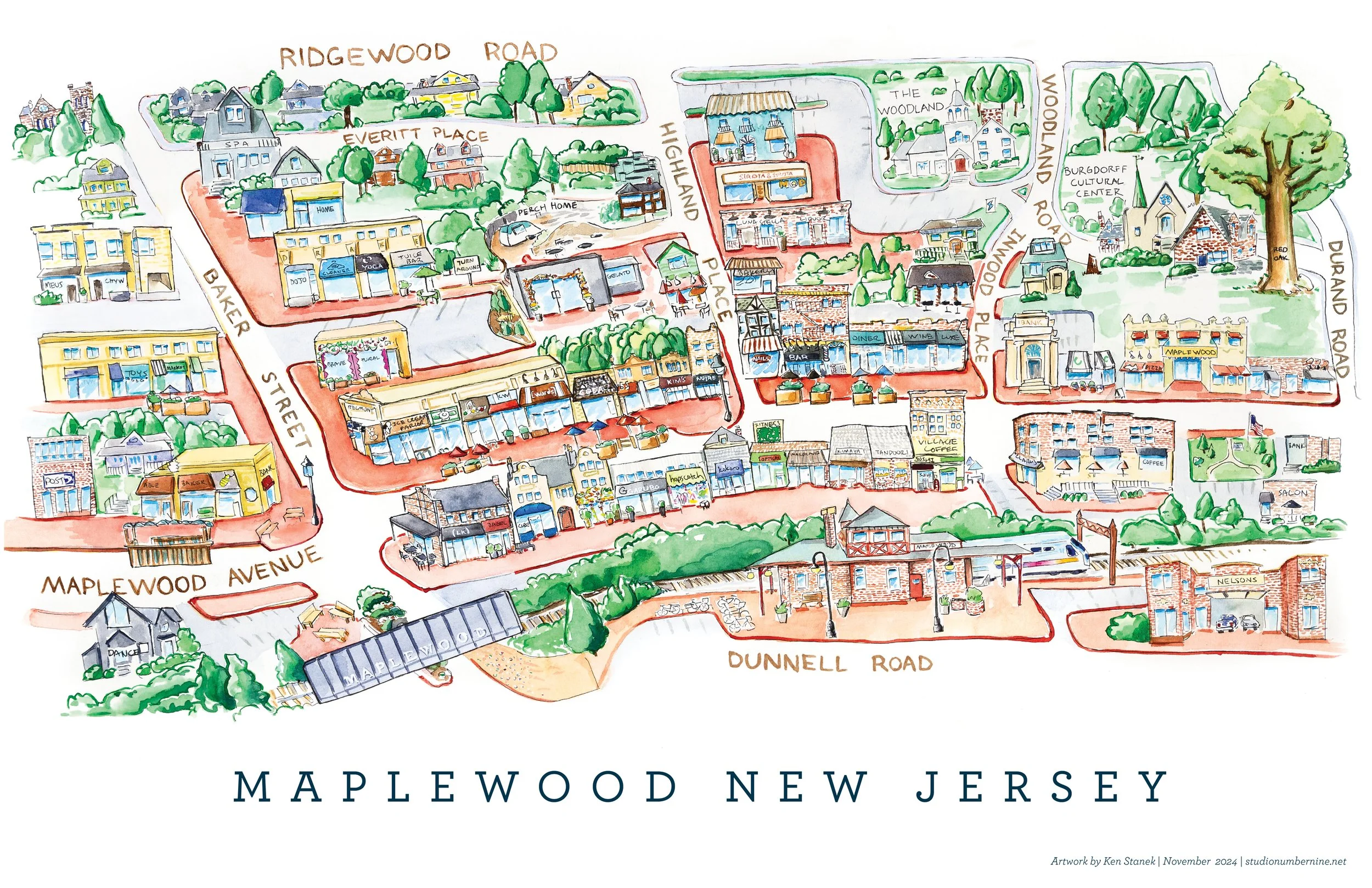 Downtown Maplewood, NJ