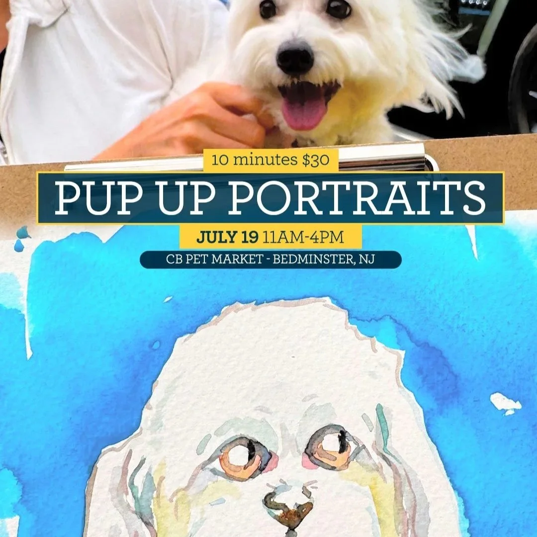 PUP Up Portraits at CB Pet Market 