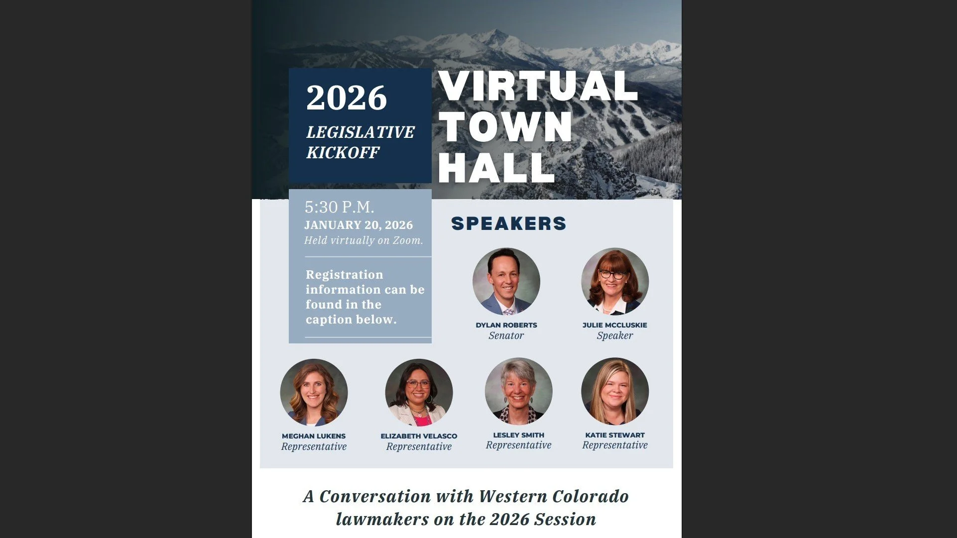 Town Hall: Legislative Kickoff