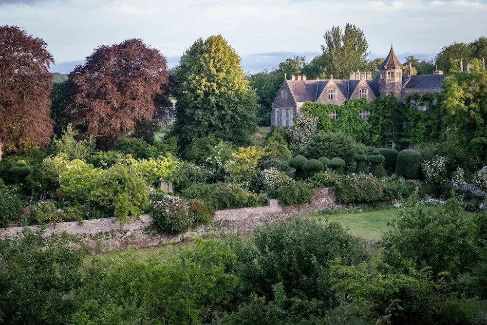 Cotswalds garden scene