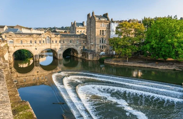 Pulteney Bridge, built in 1769 by renowned architect Robert Adam