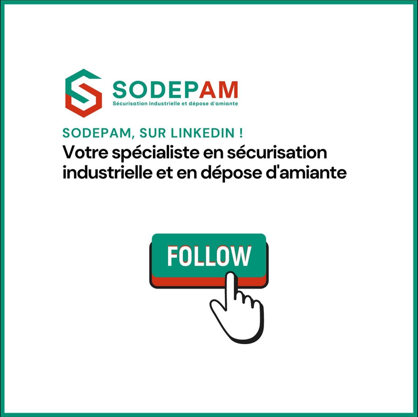 Bienvenue sur la page Instagram de Sodepam 👋,

Votre partenaire de confiance en mati&egrave;re de s&eacute;curisation industrielle et de d&eacute;pose d'amiante. Notre expertise est &agrave; votre service pour garantir la s&eacute;curit&eacute; de v