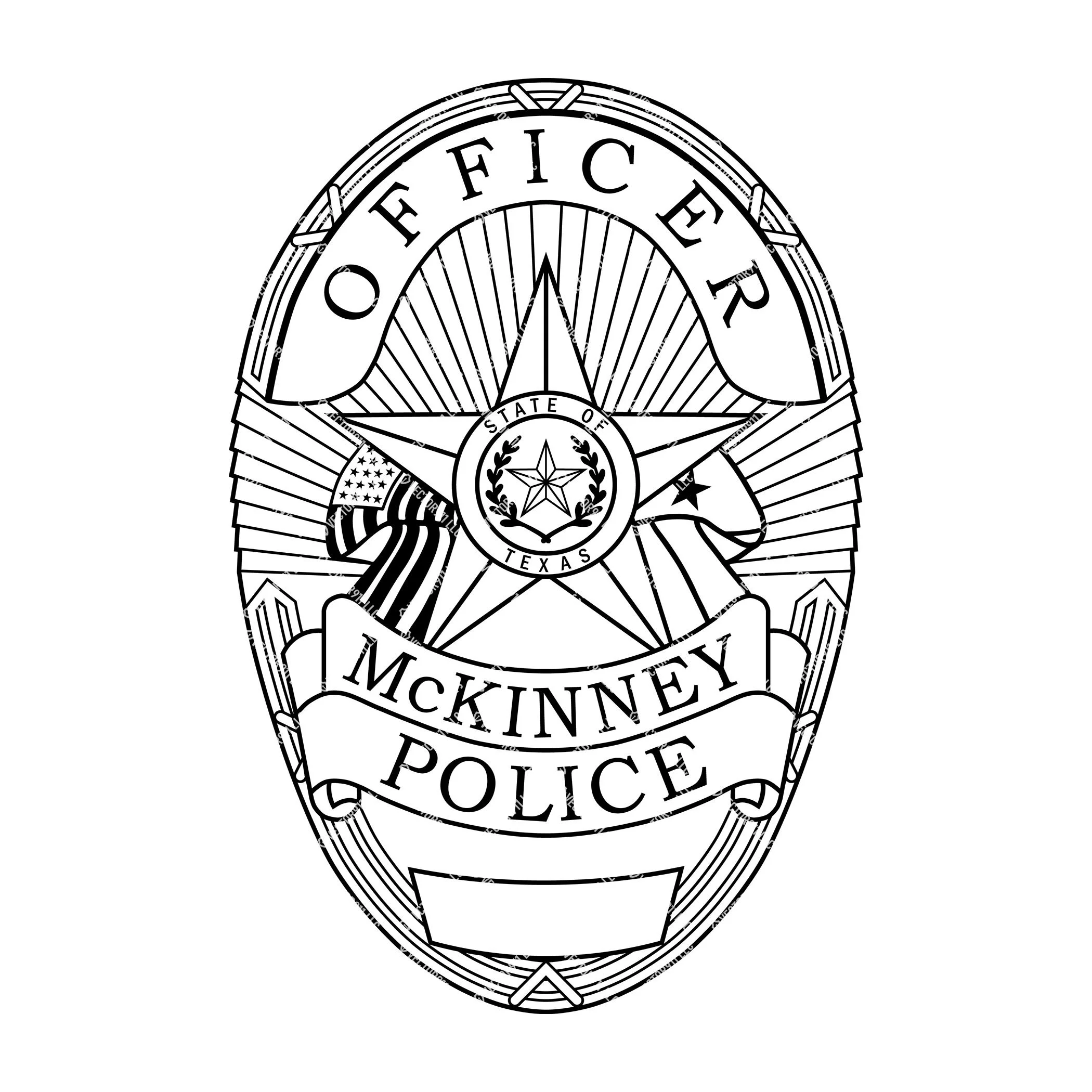 Download Ready Made Police First Responder Badge Vectors Vector911