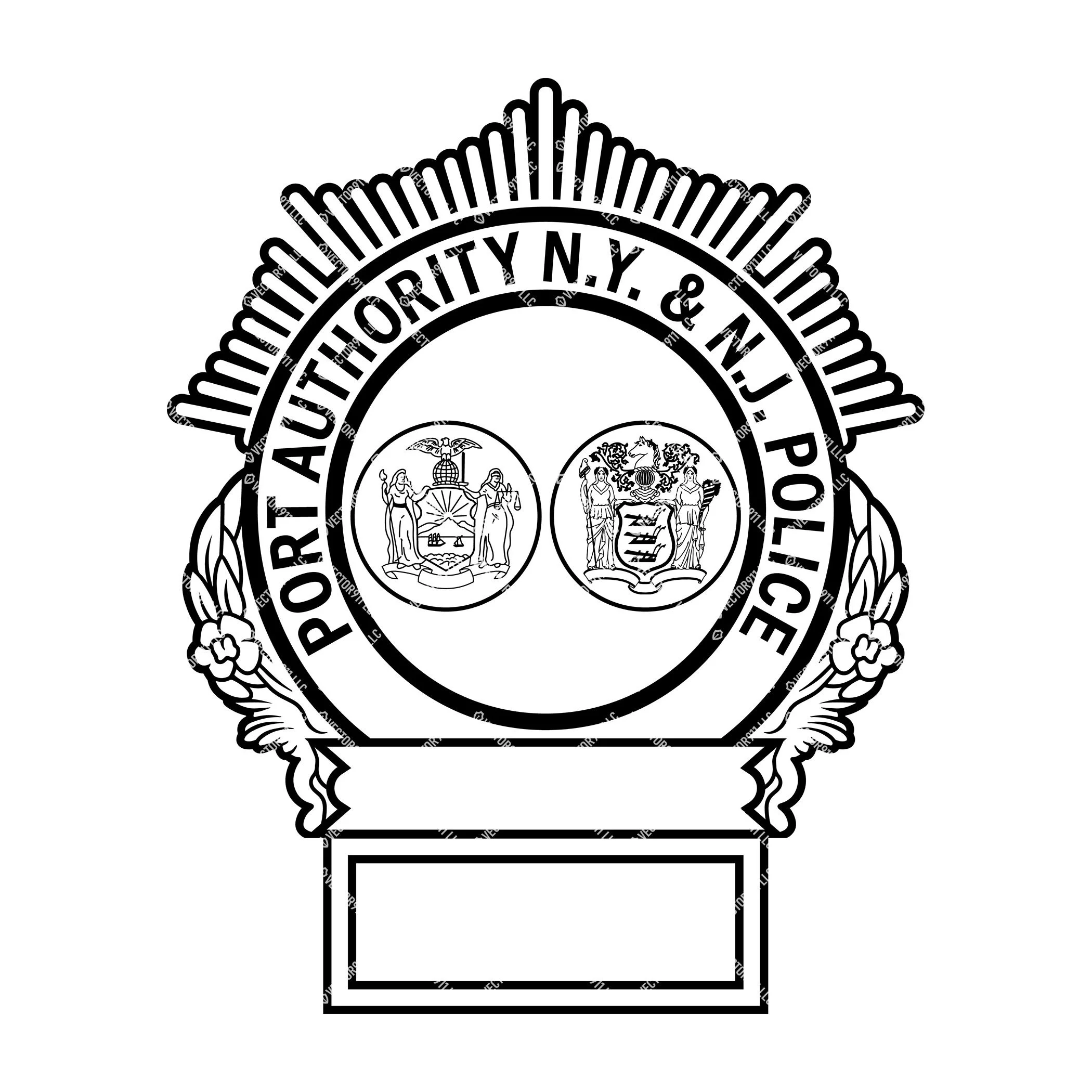 Download Ready Made Police First Responder Badge Vectors Vector911