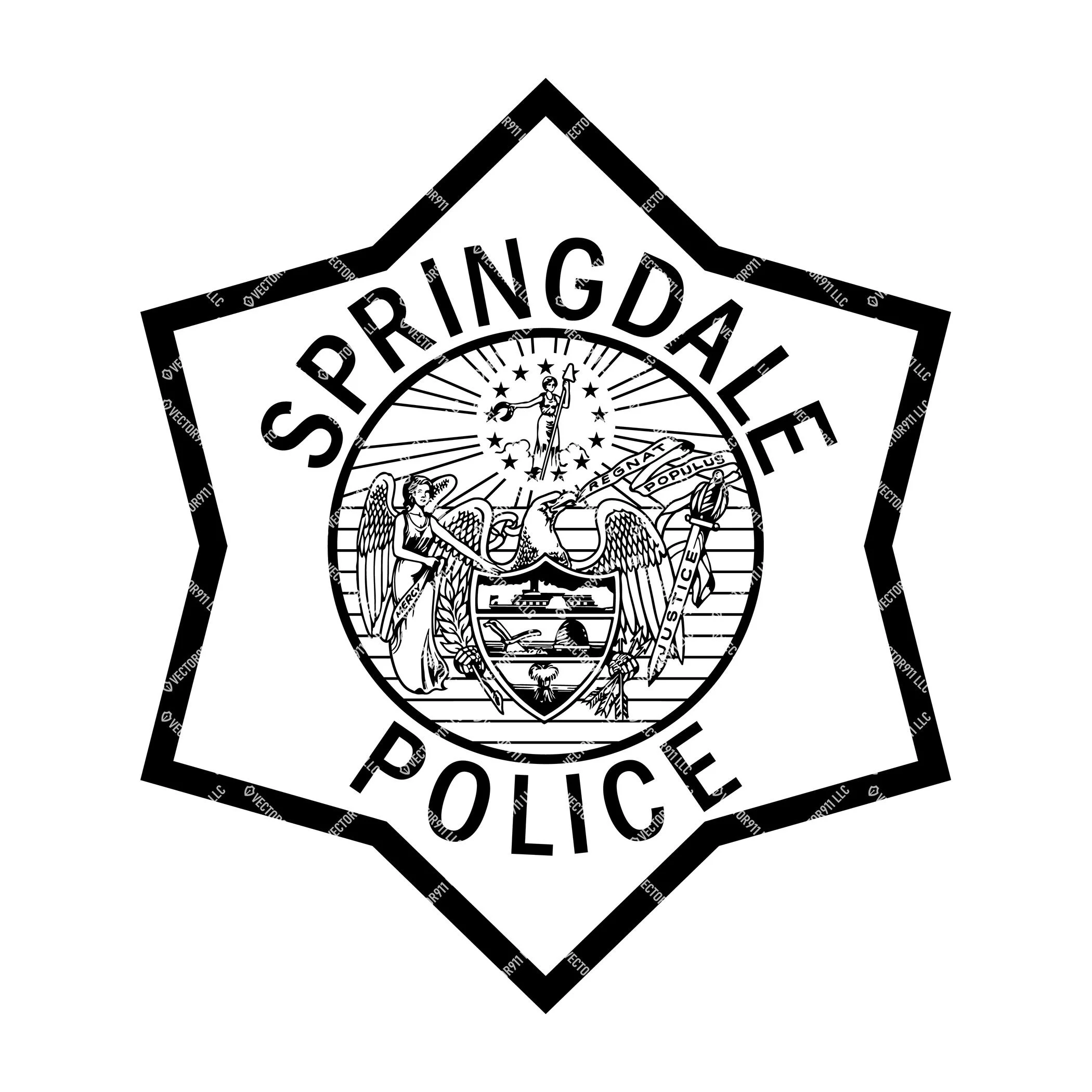 Download ReadyMade Police & First Responder Badge Vectors Vector911