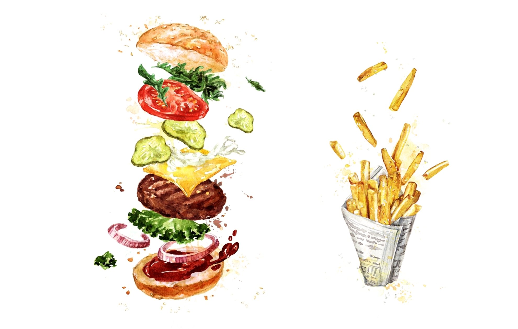 Miscellaneous_fastfood_copirighted content _NataliaHubbert Art _.jpg
