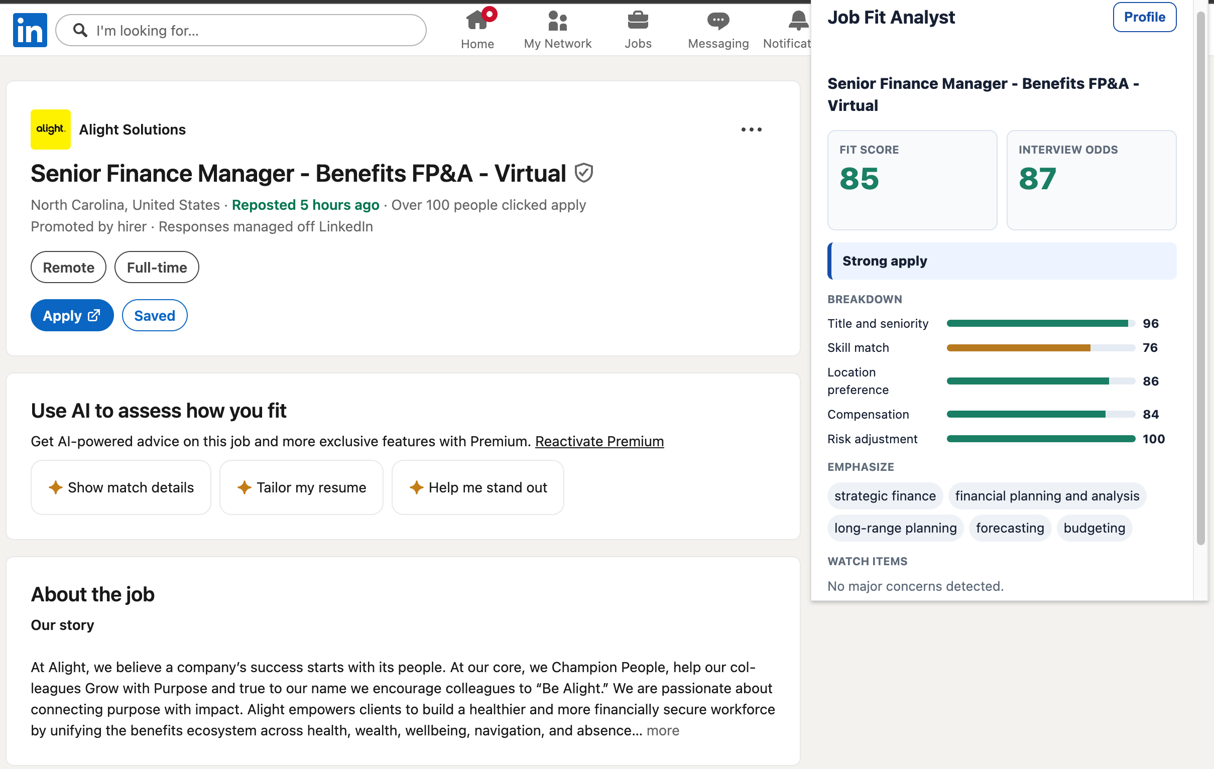 I Built a Chrome Extension That Scores Every Job I Apply For