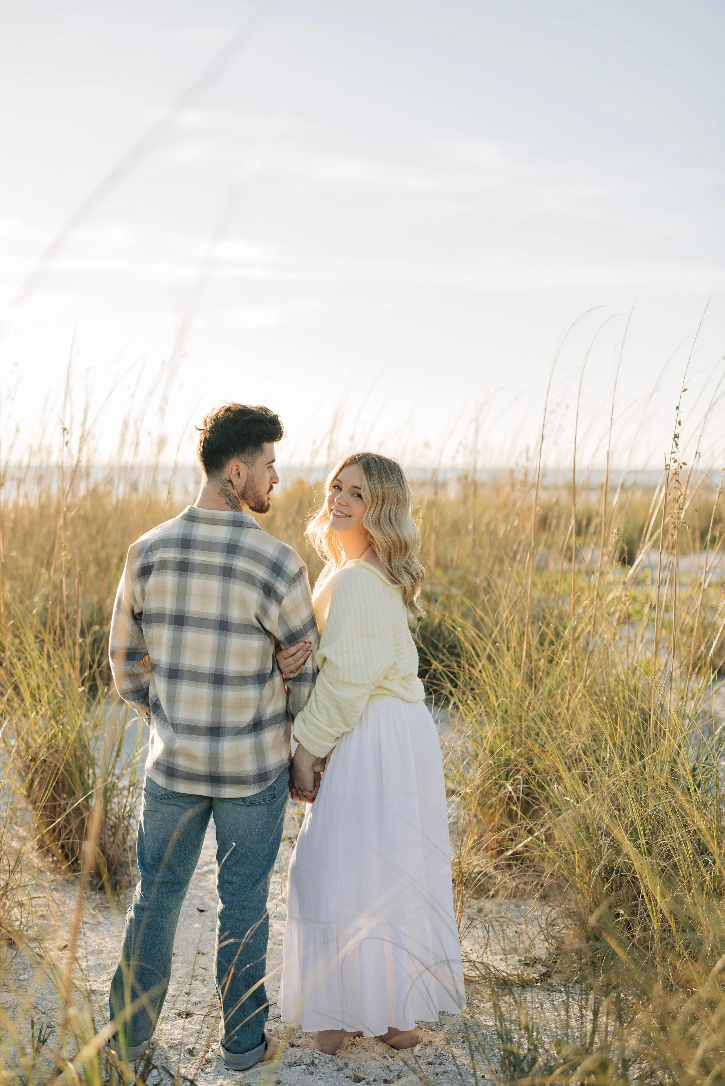 Hannah + Isaiah - Sarasota Engagement Photos - Beach Engagement Session - Mused Photo (53).jpg