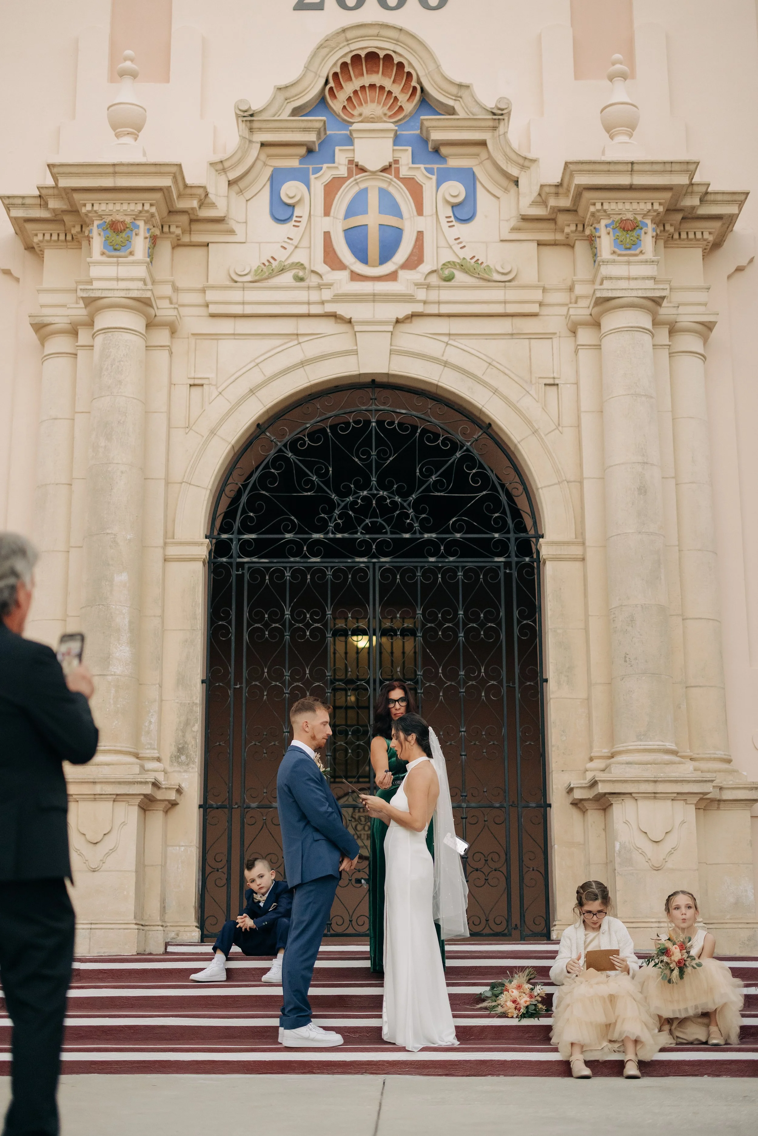 Amber + Joseph's Historic Sarasota Courthouse Elopement - Sarasota Modern - Sarasota Wedding Photographer - Mused Photo (380).jpg