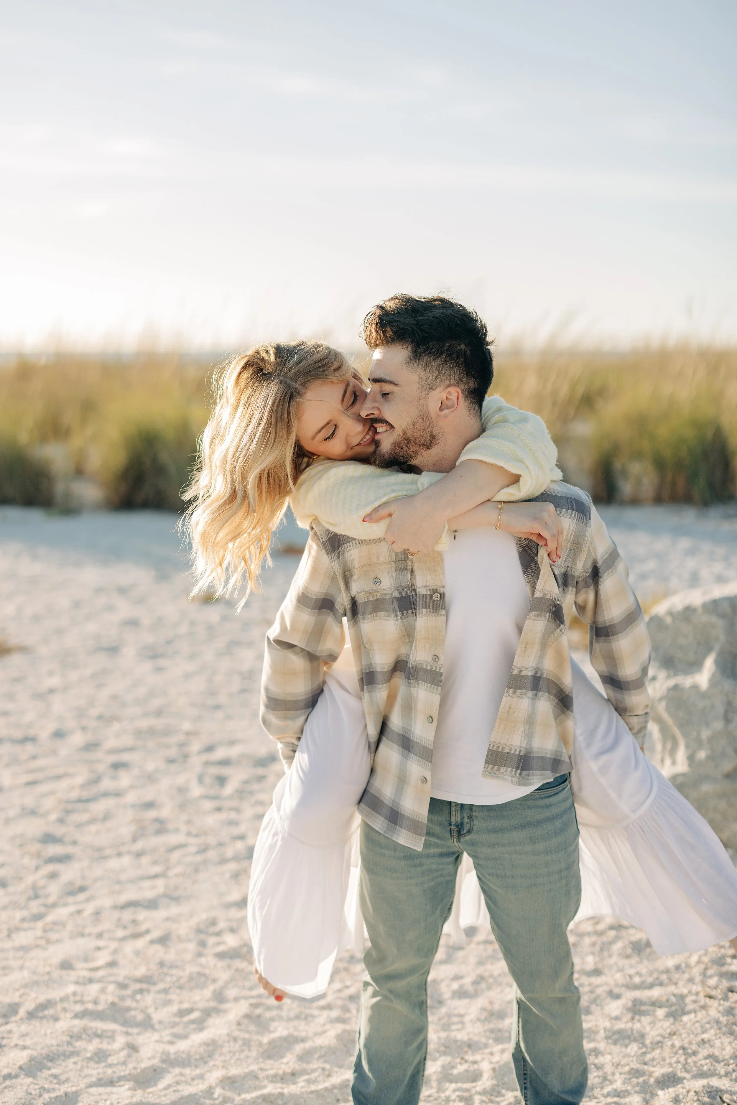 Hannah + Isaiah - Sarasota Engagement Photos - Beach Engagement Session - Mused Photo (40).jpg