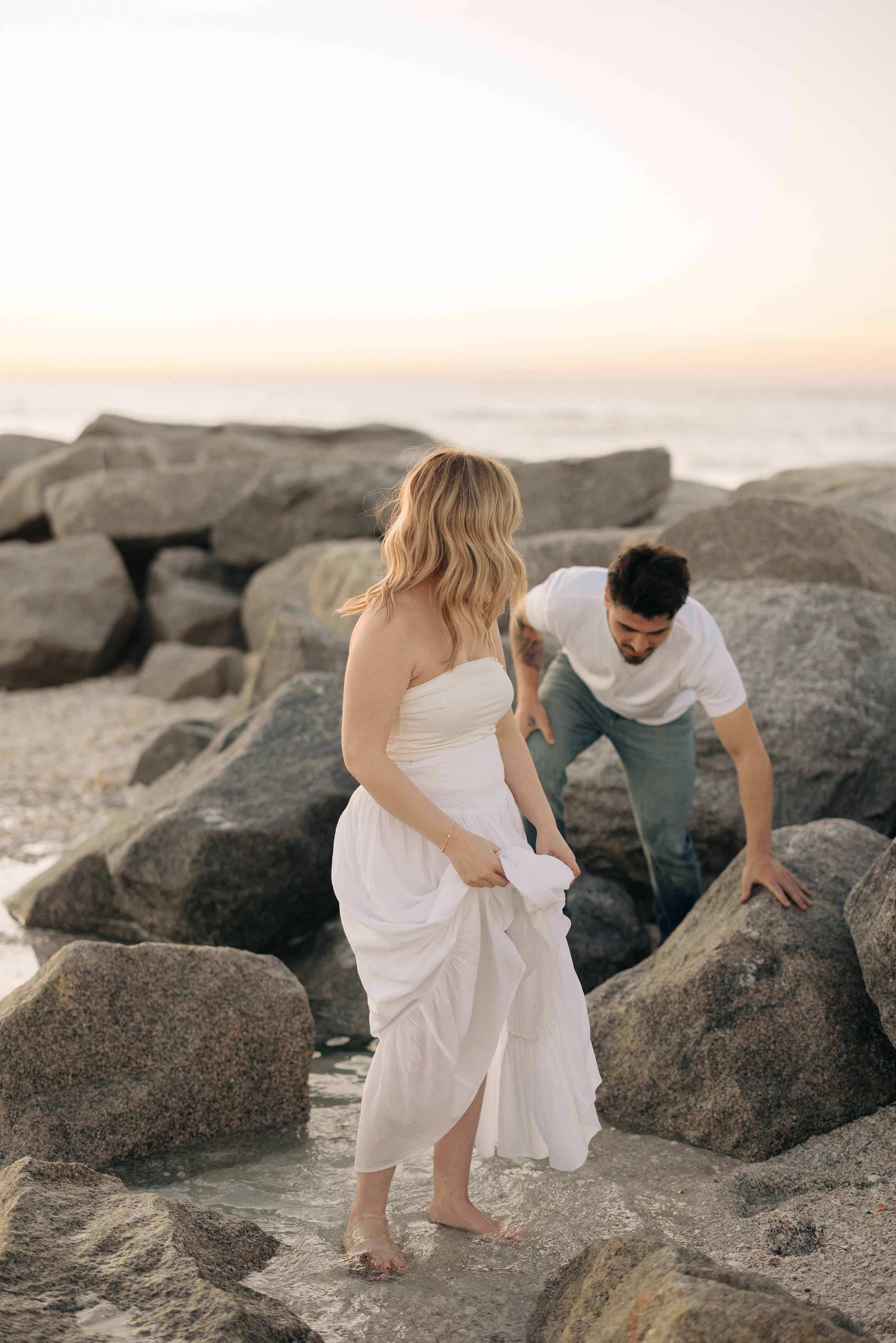 Hannah + Isaiah - Sarasota Engagement Photos - Beach Engagement Session - Mused Photo (162).jpg