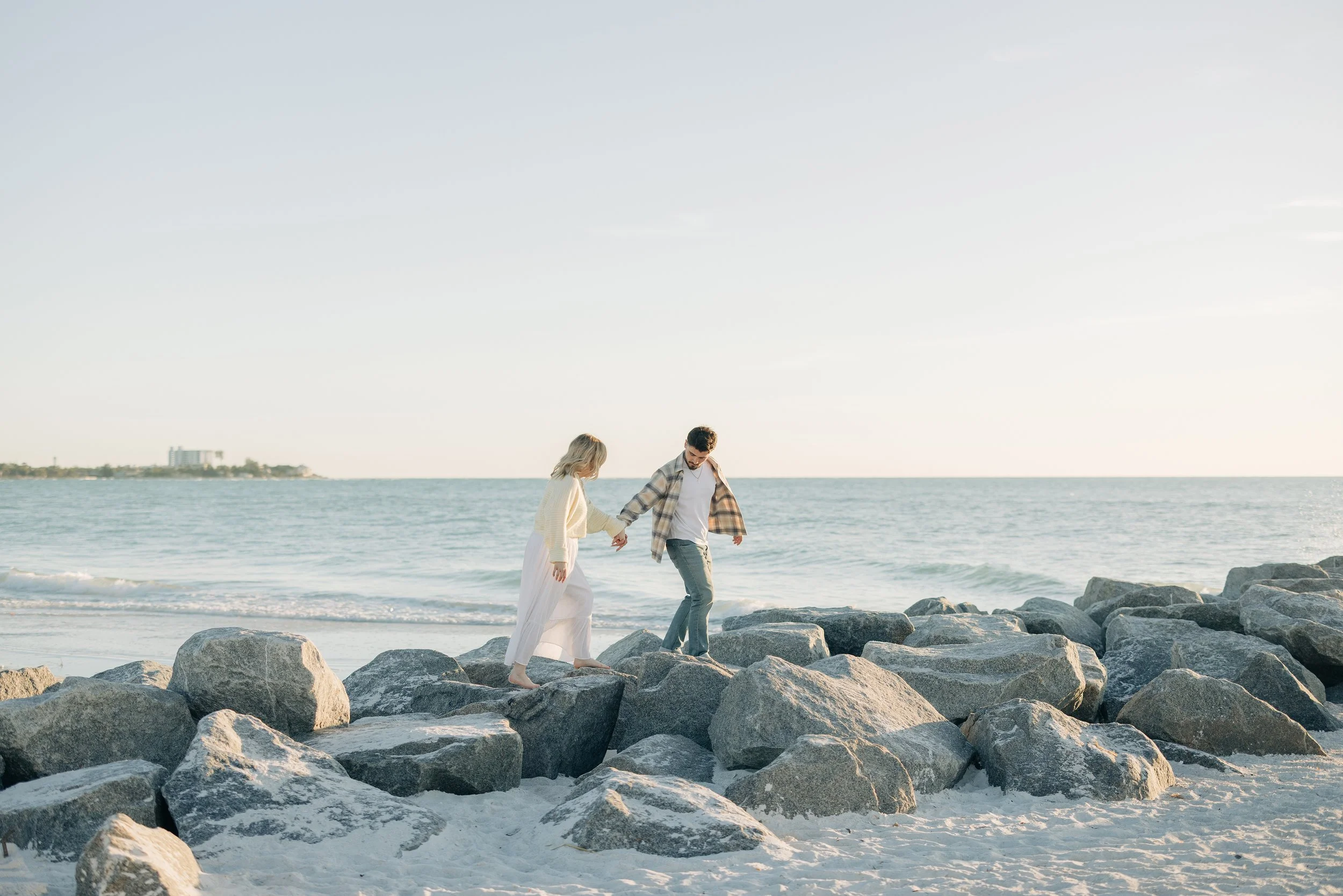 Hannah + Isaiah - Sarasota Engagement Photos - Beach Engagement Session - Mused Photo (94).jpg