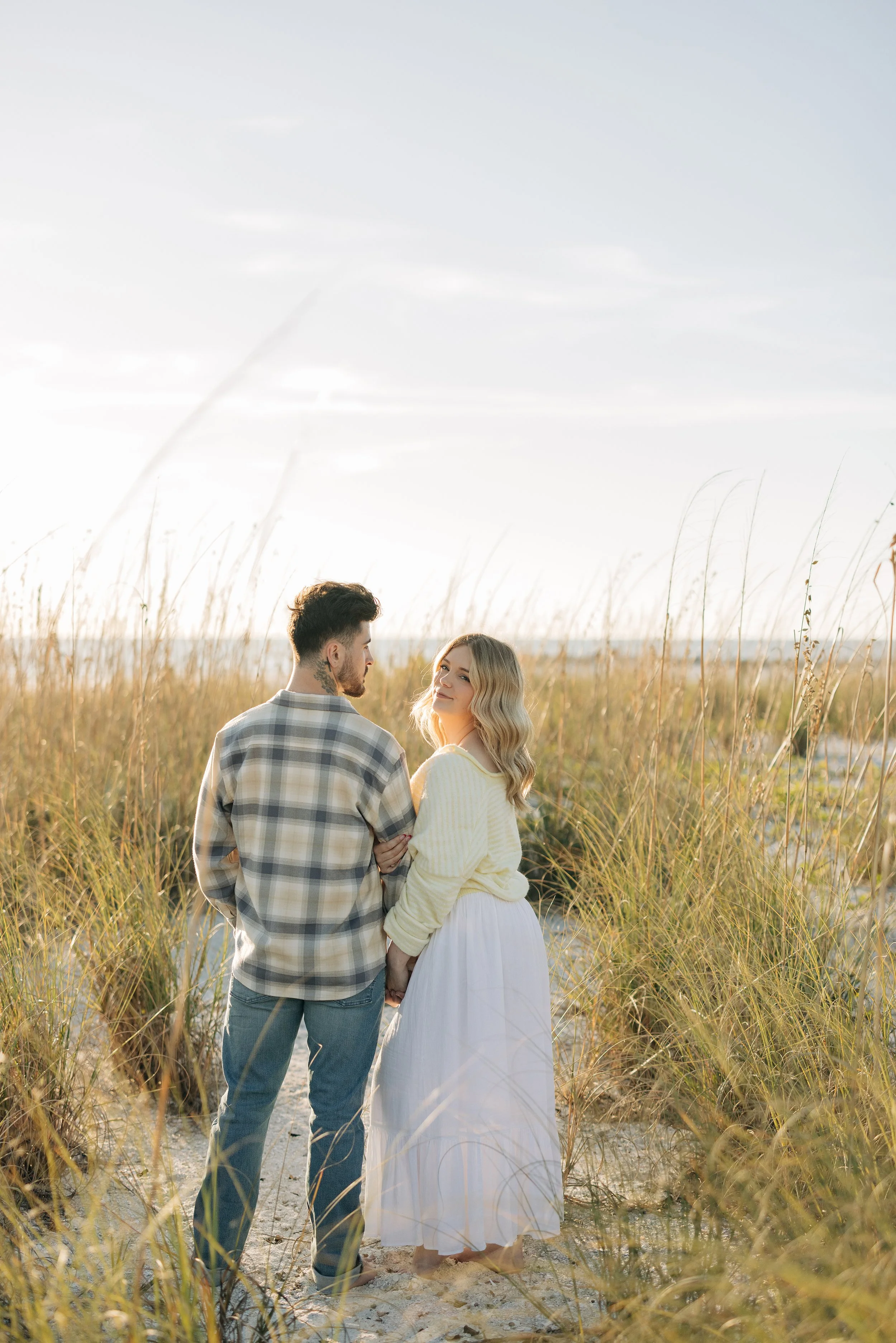 Hannah + Isaiah - Sarasota Engagement Photos - Beach Engagement Session - Mused Photo (56).jpg