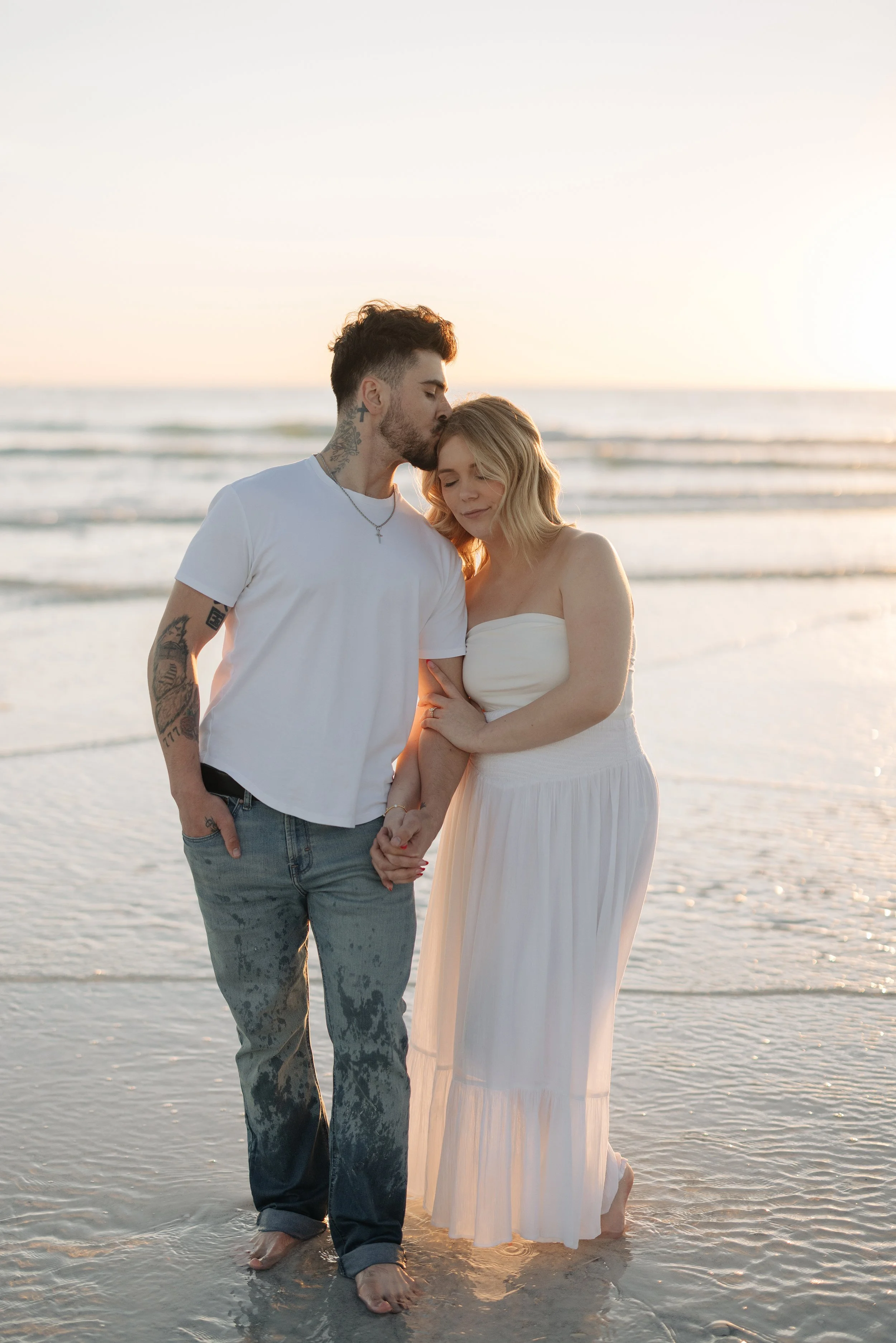 Hannah + Isaiah - Sarasota Engagement Photos - Beach Engagement Session - Mused Photo (144).jpg