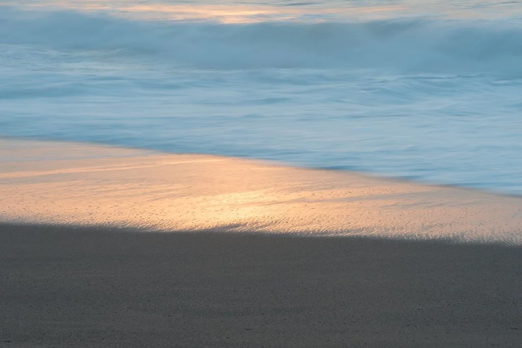 Point Reyes Beach Waves and Reflections