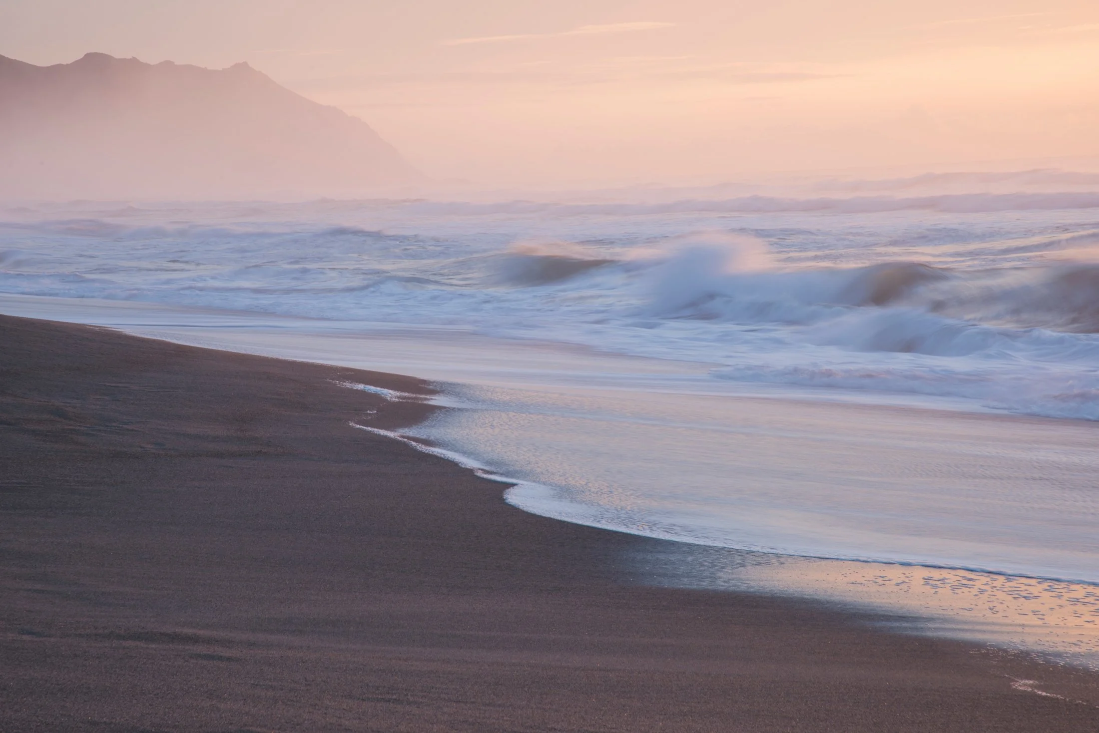 Point Reyes Beach at Sunset
