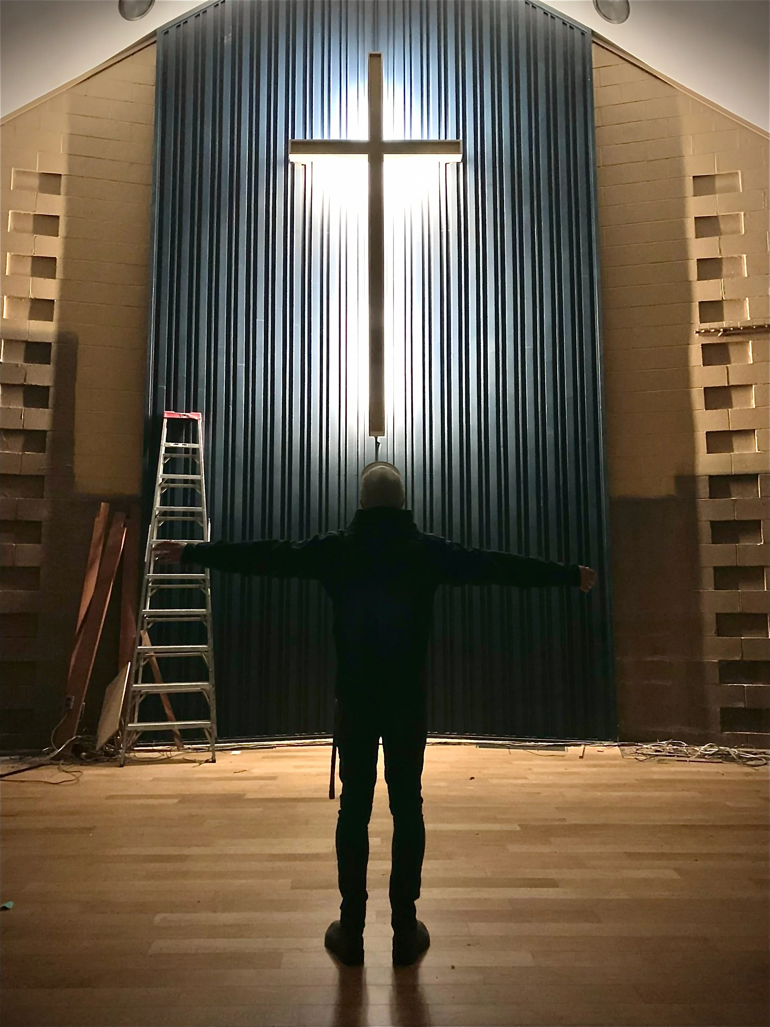 Throwback Tuesday to that time we were given permission to film alone at night in a church, so we thought it might be fun to fly the drone in a big open indoor space, but our drone lost its signal, almost killed Jason, and flew full speed directly in