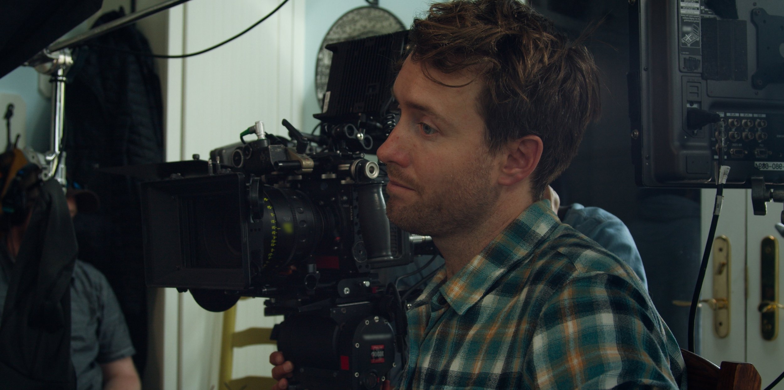  Bozeman, MT - Director, Max Lowe, directing an emotional scene. 