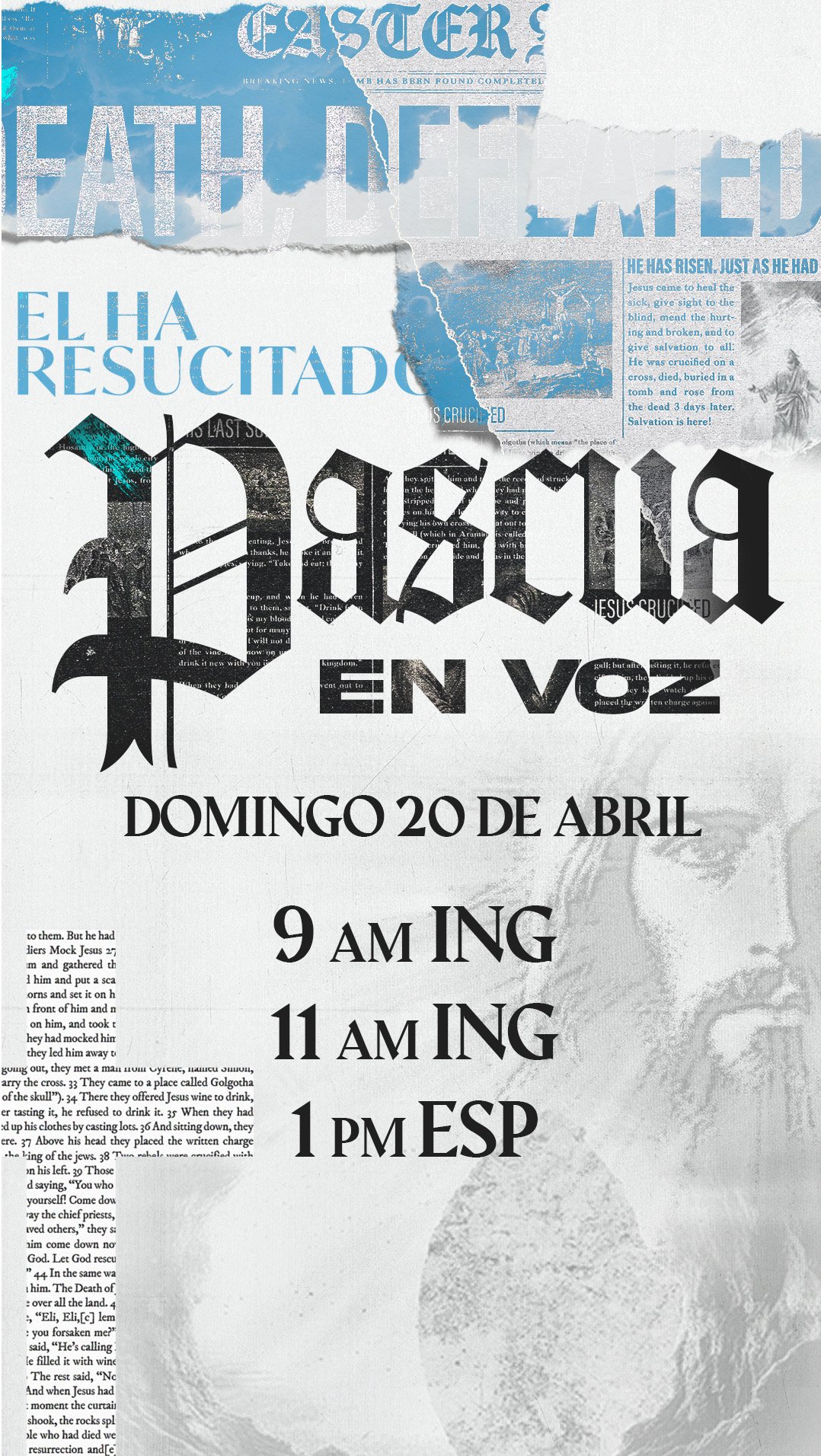 Pascua En Voz - 1pm