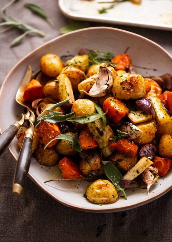 Receita de Vegetais Assados, Lolla Team Approved