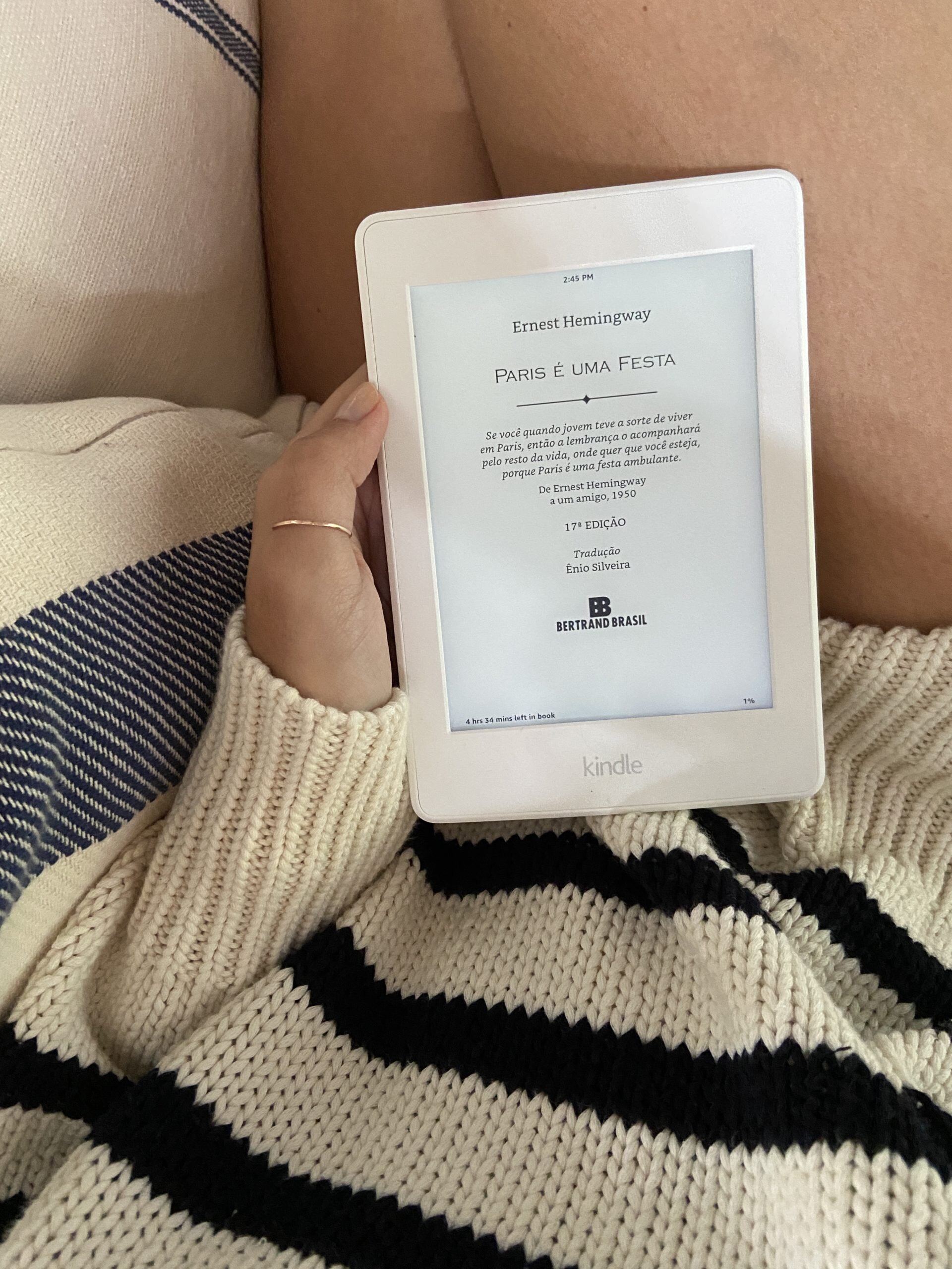 Que livro você está lendo?