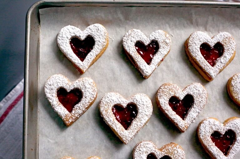 Receita de Cookies Para o Dia dos Namorados
