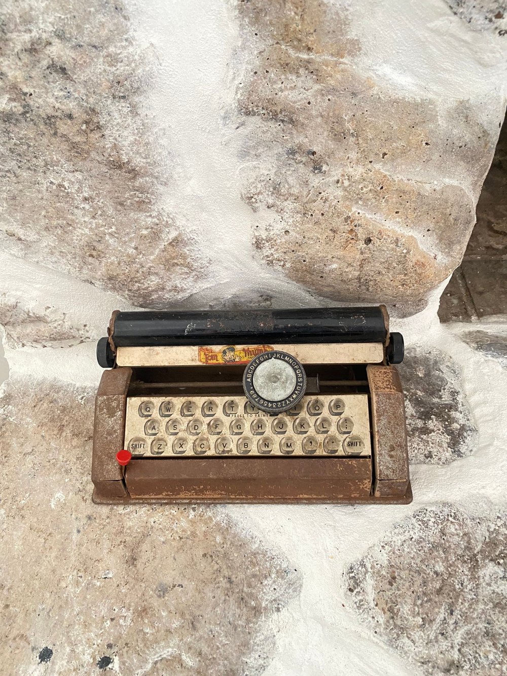RARE 1950's Tom Thumb Toy Typewriter — THE MUDDY MARE