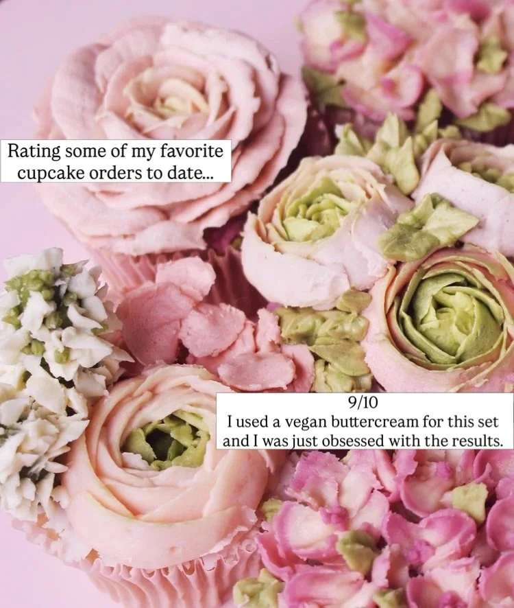 Moral of the story: yes, you need the flower cupcakes💕🎀

Some of my faves to date, which one is your favorite?
#cupcakes #flowercupcakes #flowers #cupcake