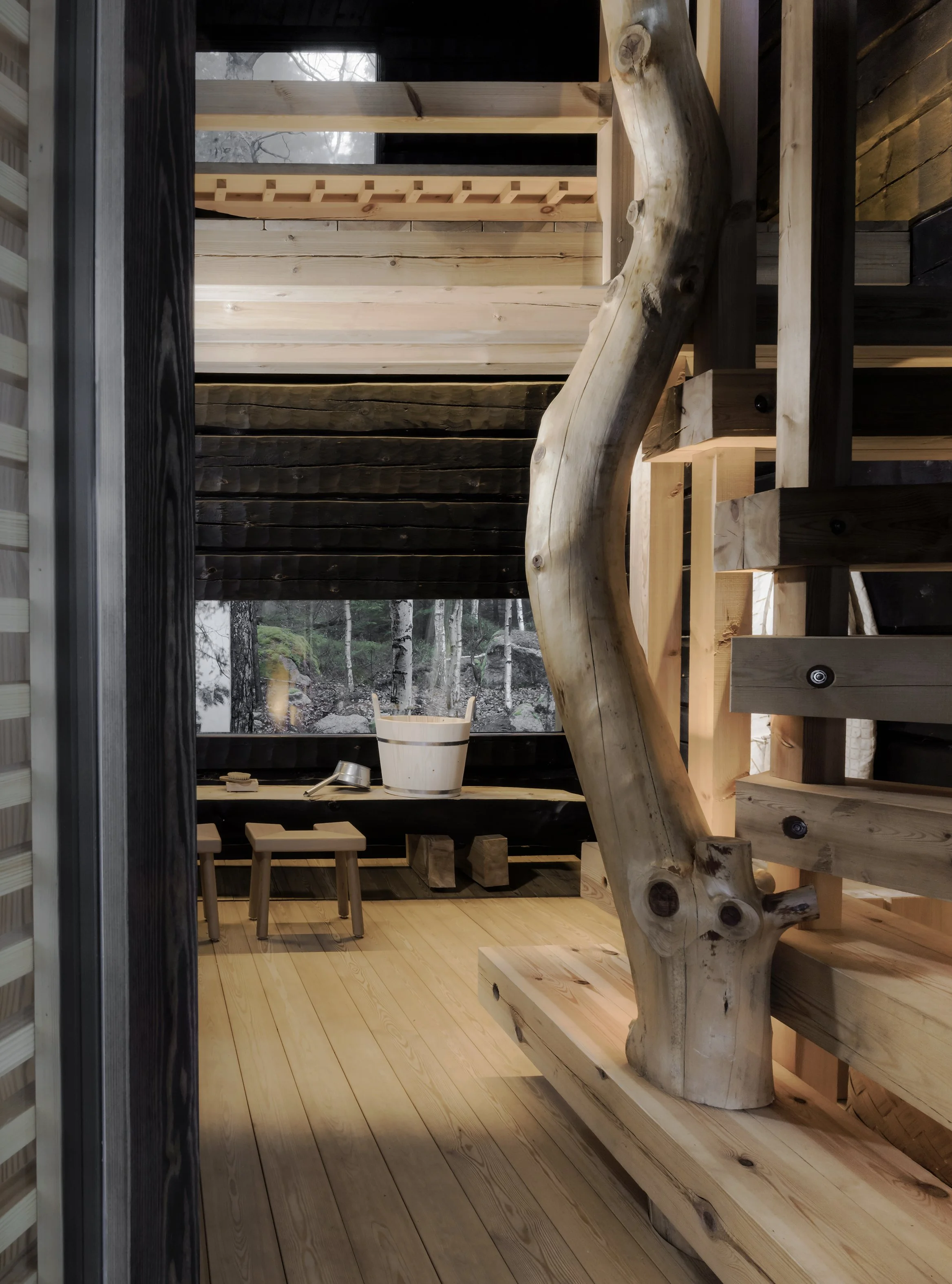 Puusauna - Photo Päivi Tuovinen