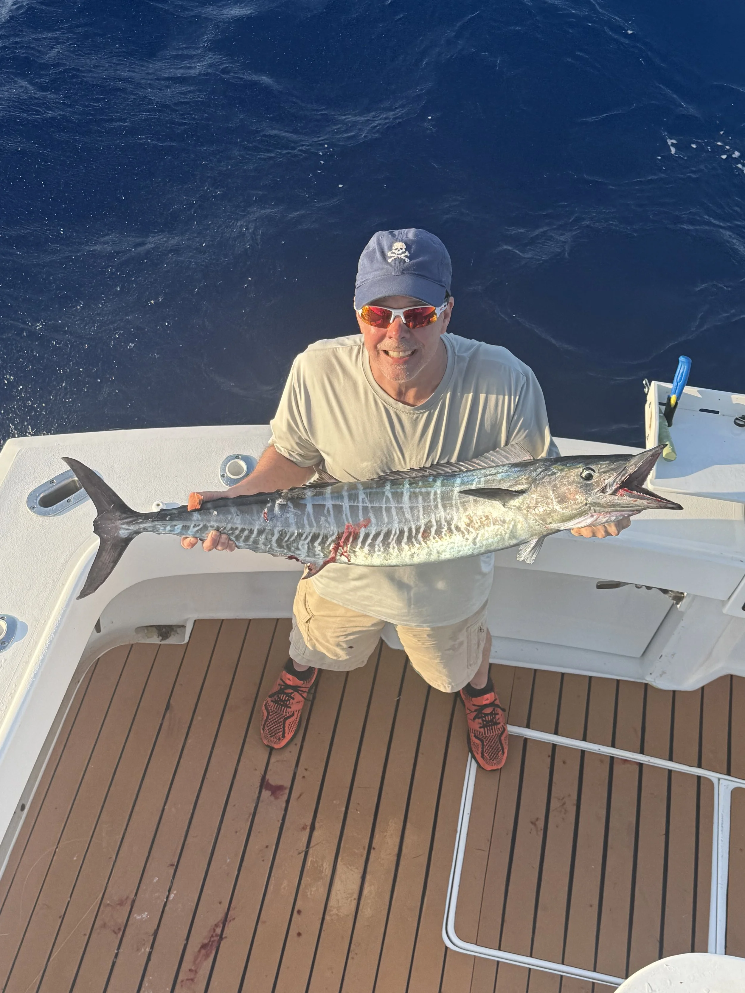 man with wahoo