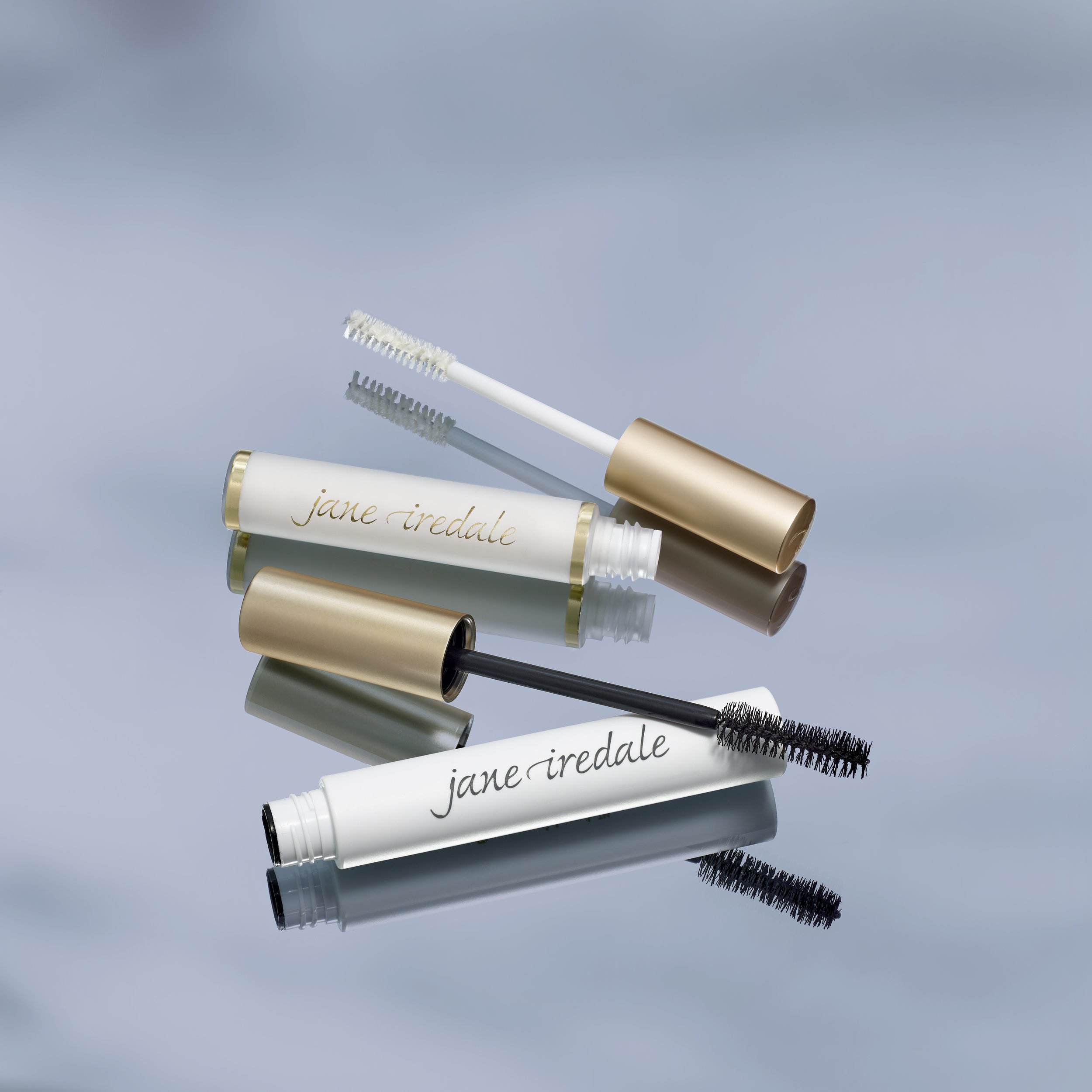 Jane Iredale beyond lash mascara launch imagery.