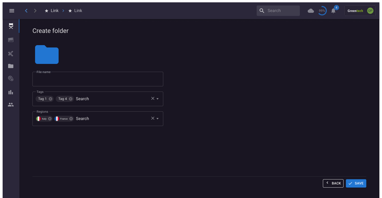 Create user